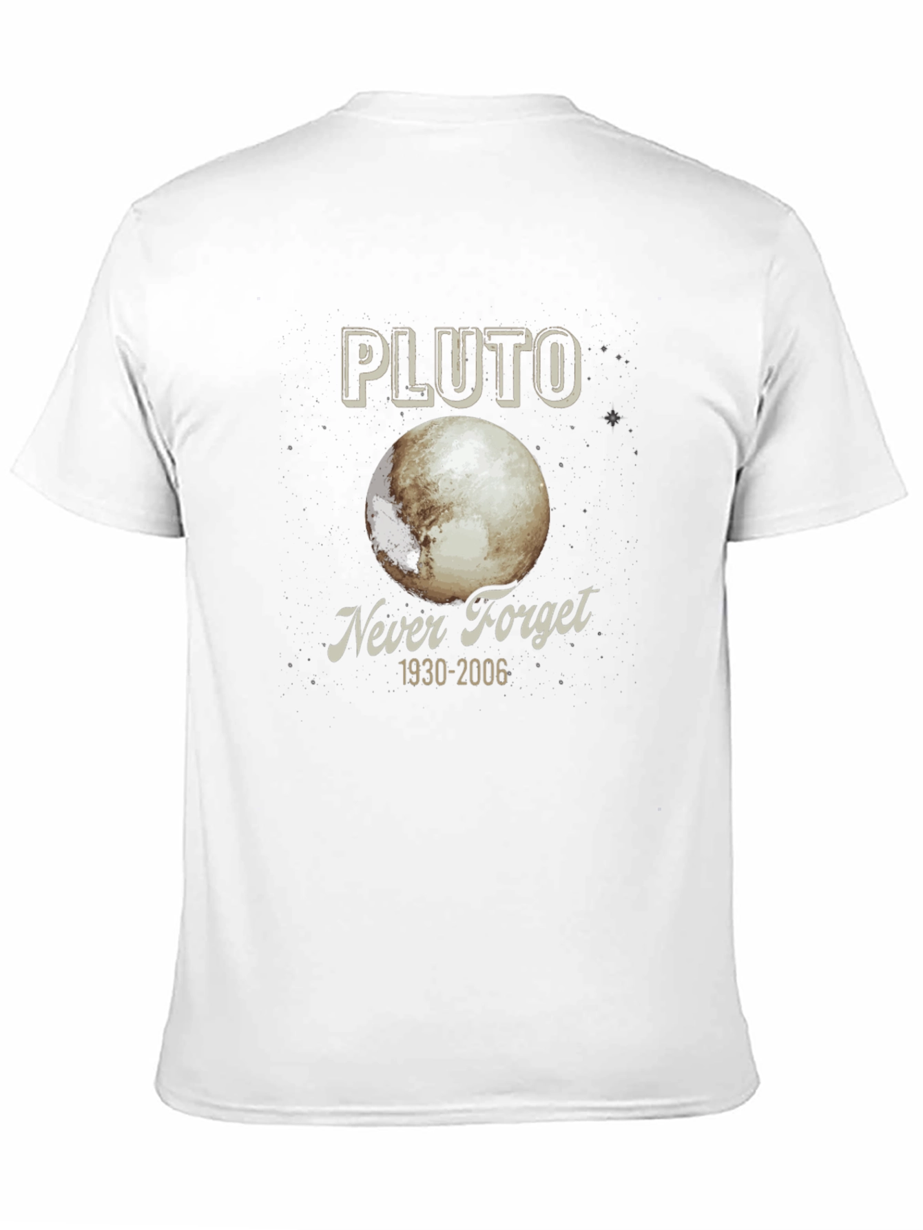 Pluto Never Forget T-Shirt