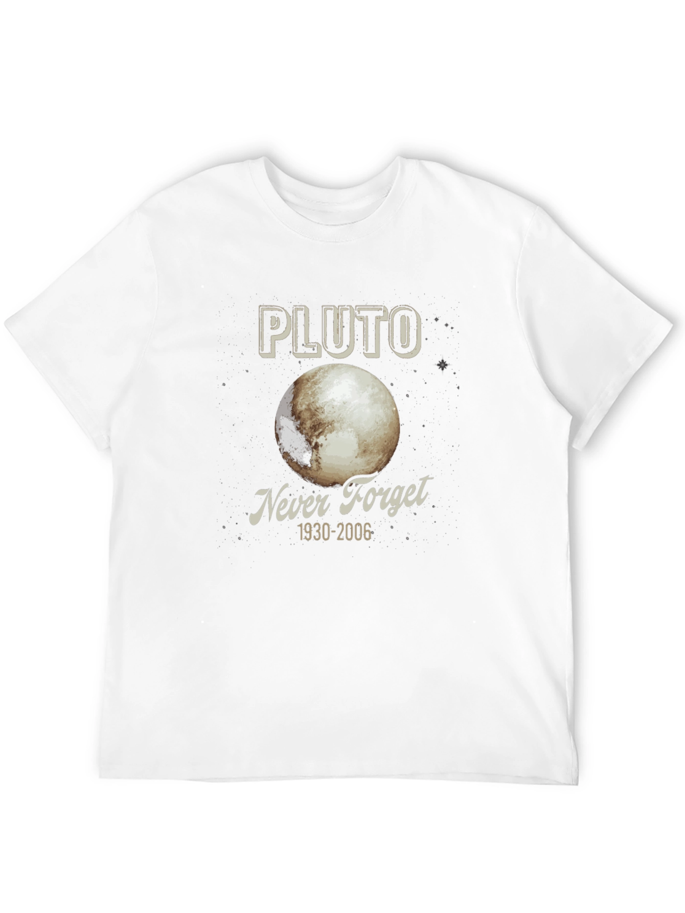 Pluto Never Forget T-Shirt