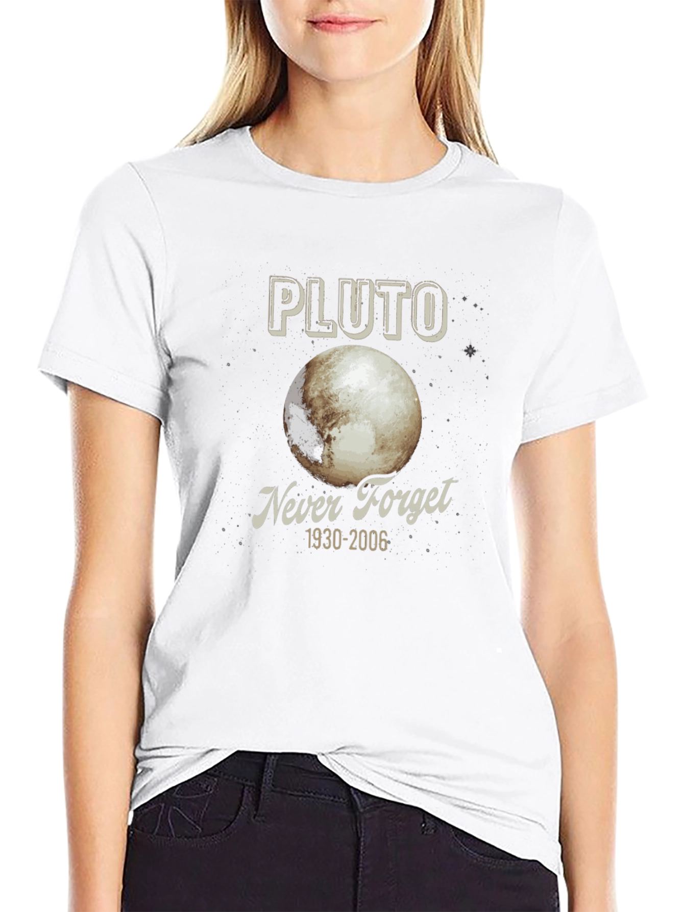Pluto Never Forget T-Shirt