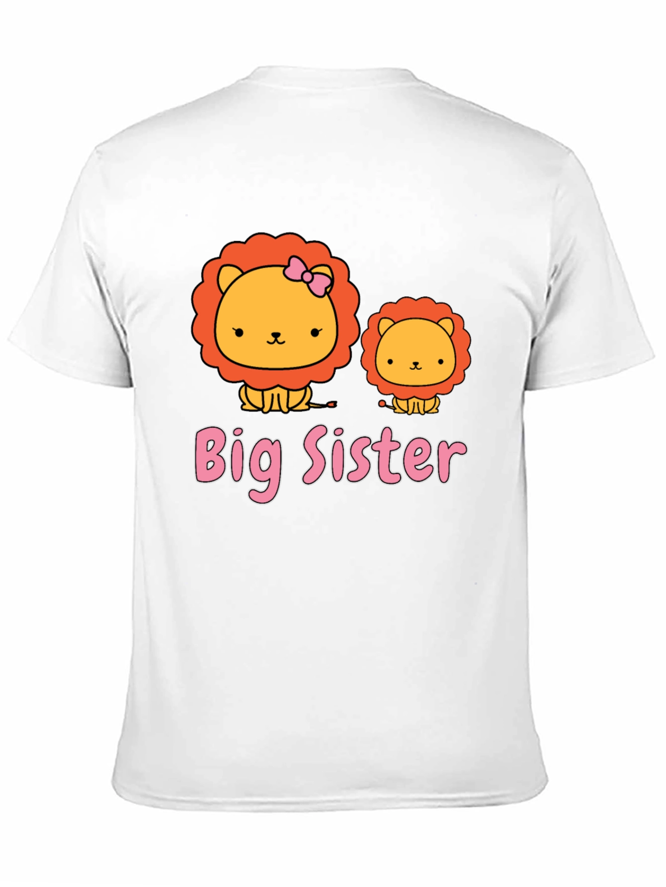 Big Sister Lion Graphic T-Shirt