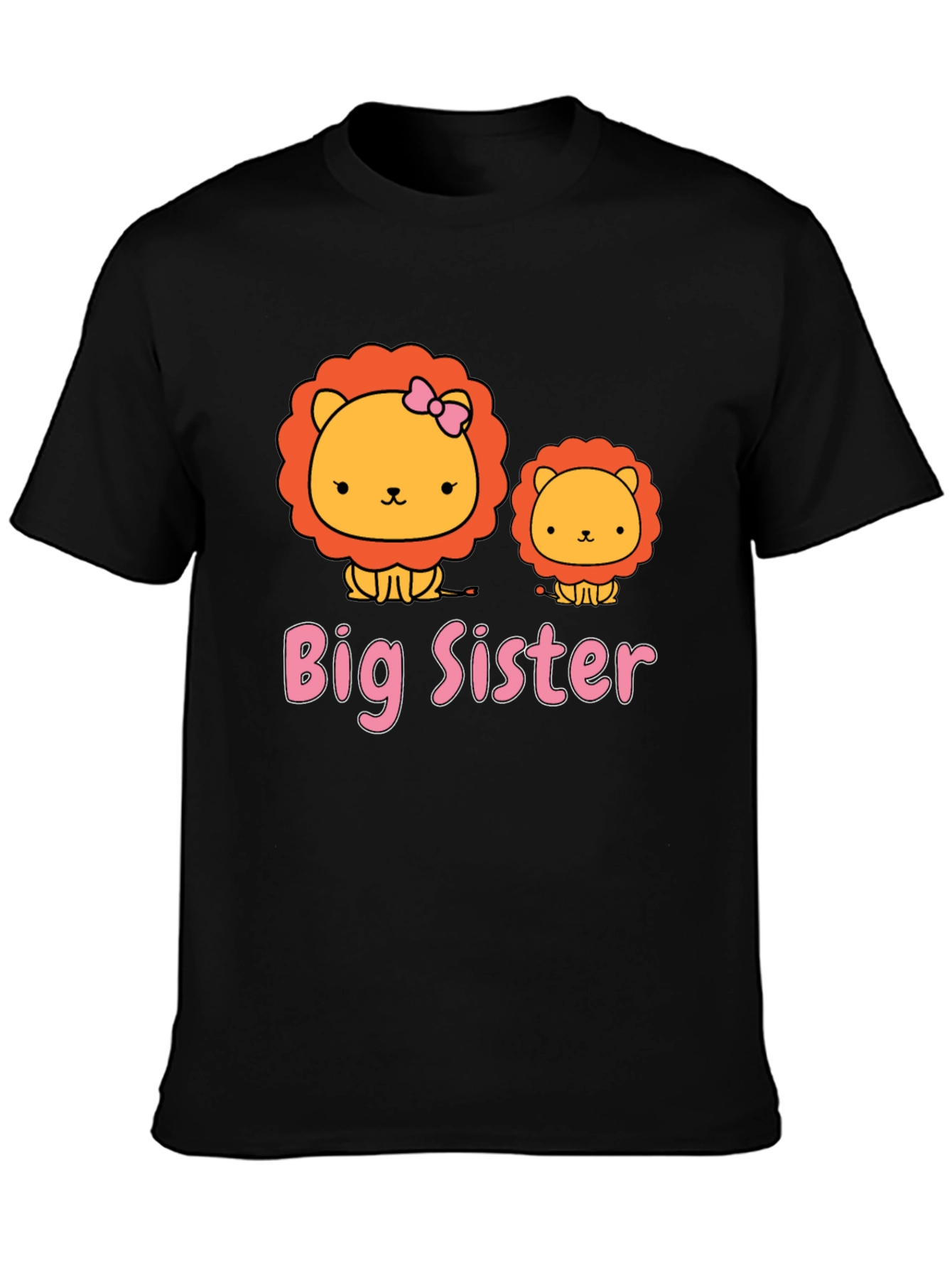Big Sister Lion Graphic T-Shirt
