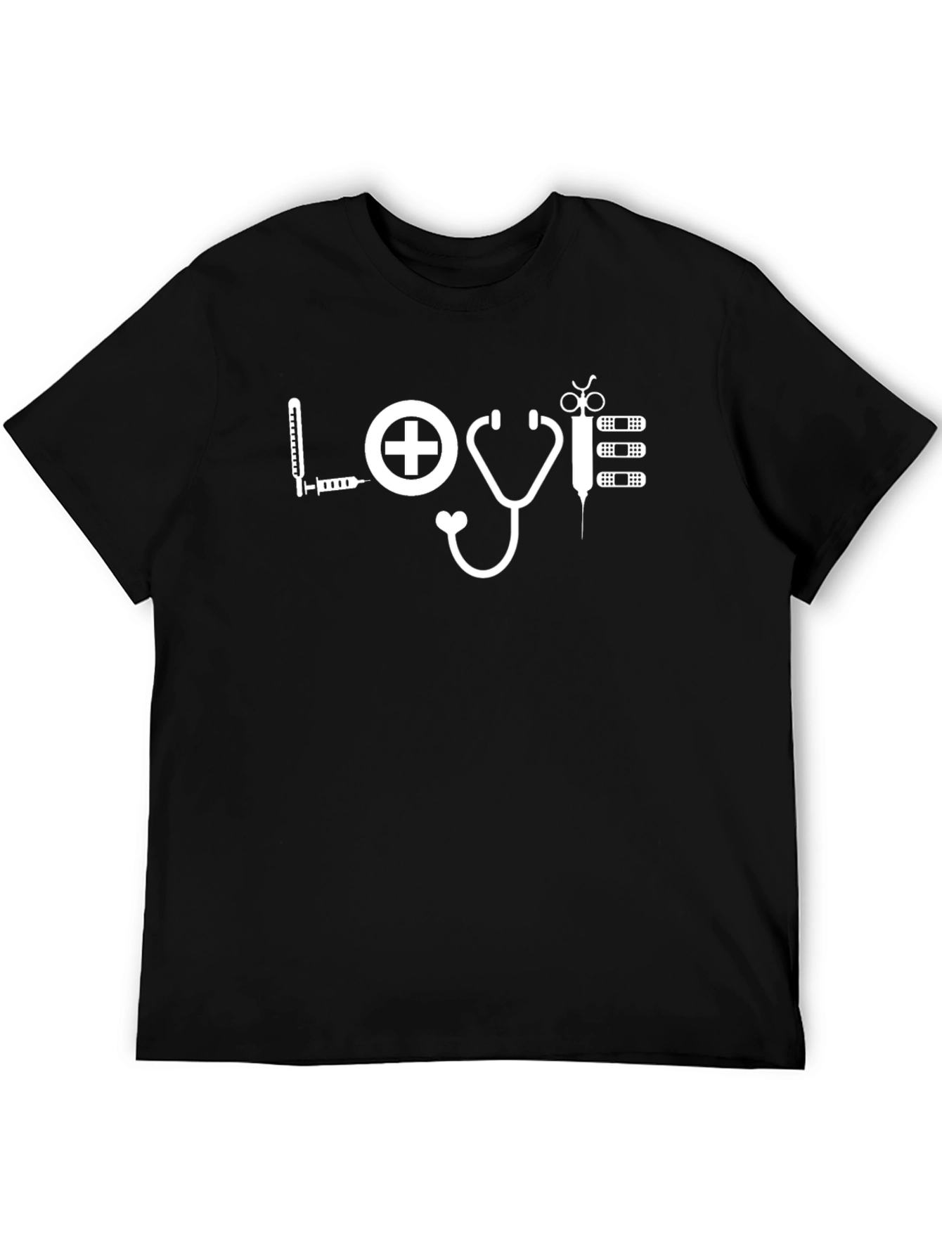 Medical Love Graphic T-Shirt - Nurse Doctor Tee