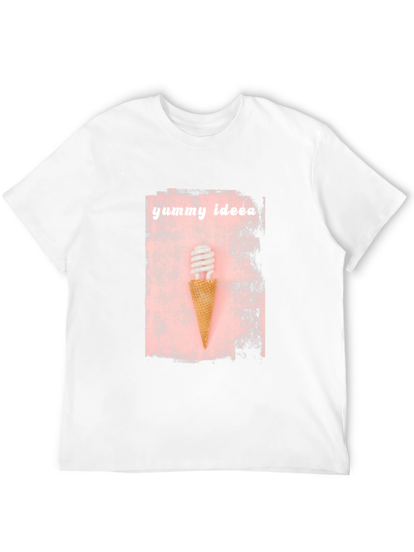 Yummy Idea T-Shirt - Unique Ice Cream Cone Design