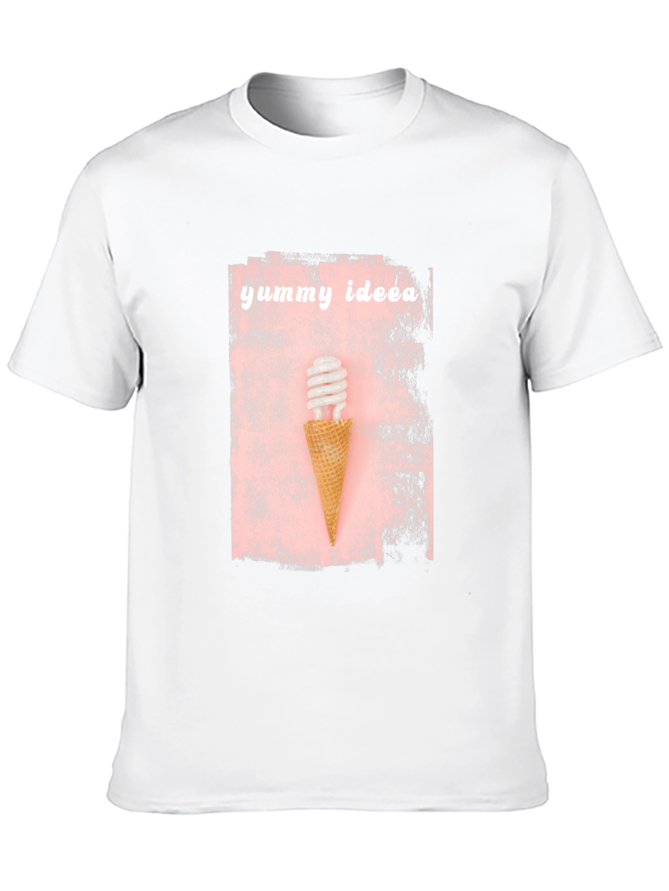 Yummy Idea T-Shirt - Unique Ice Cream Cone Design
