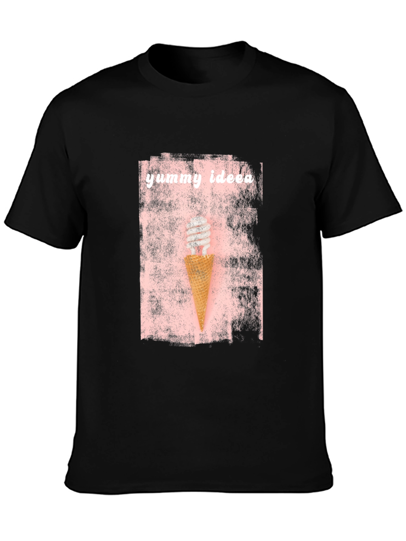 Yummy Idea T-Shirt - Unique Ice Cream Cone Design