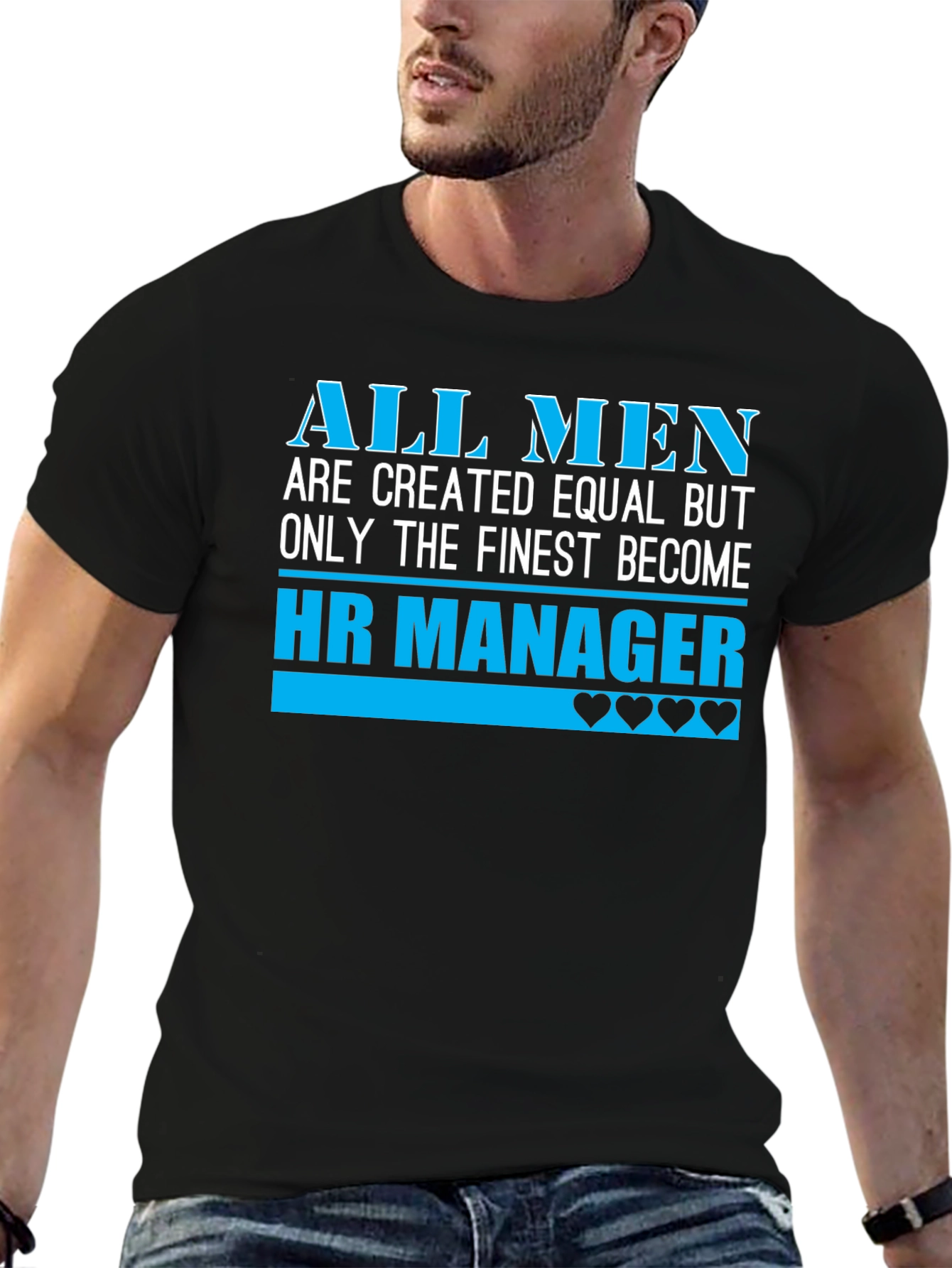 Finest HR Manager Mens Graphic Tee