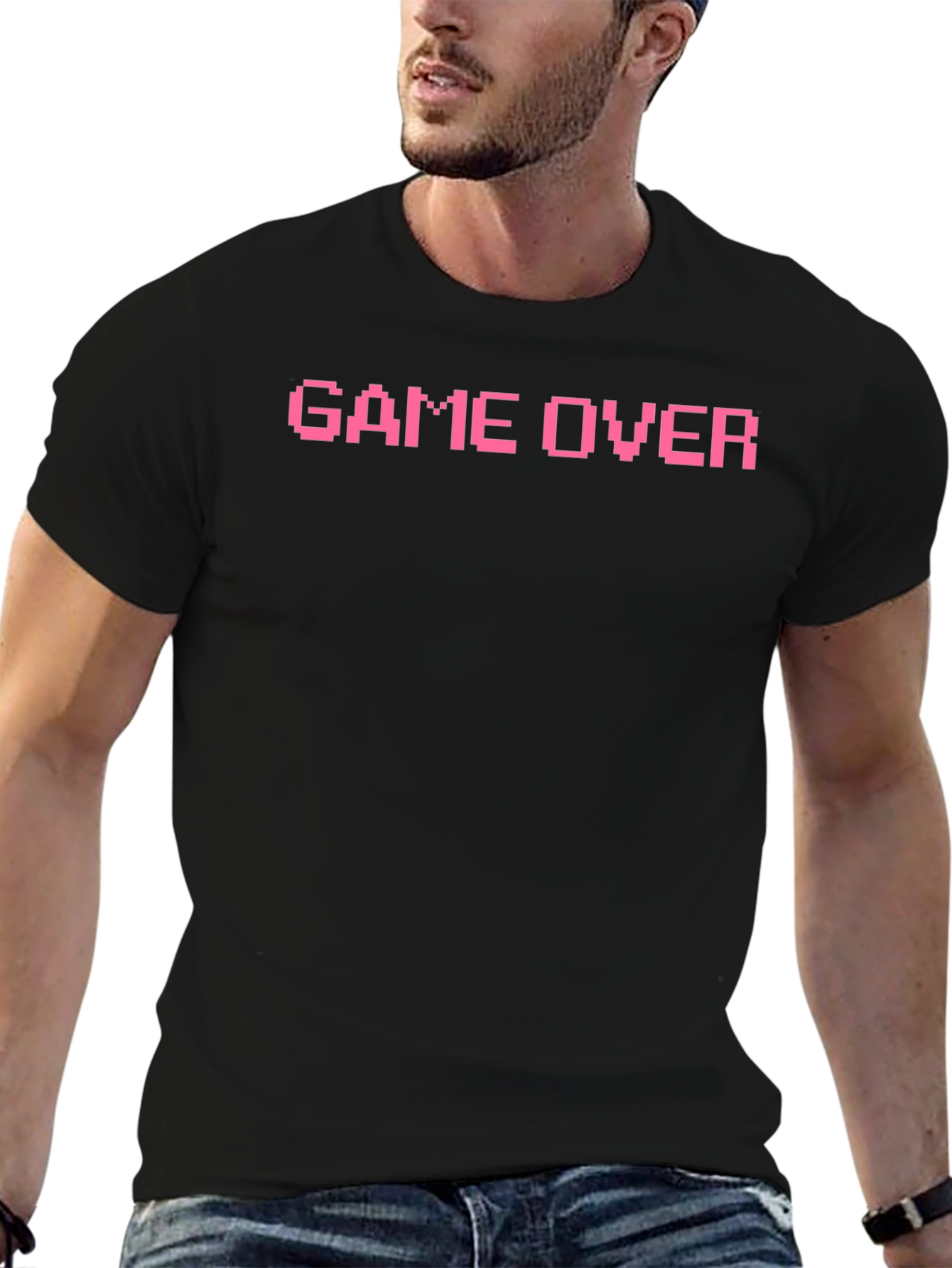 Game Over T-Shirt - Retro Pixel Style Tee