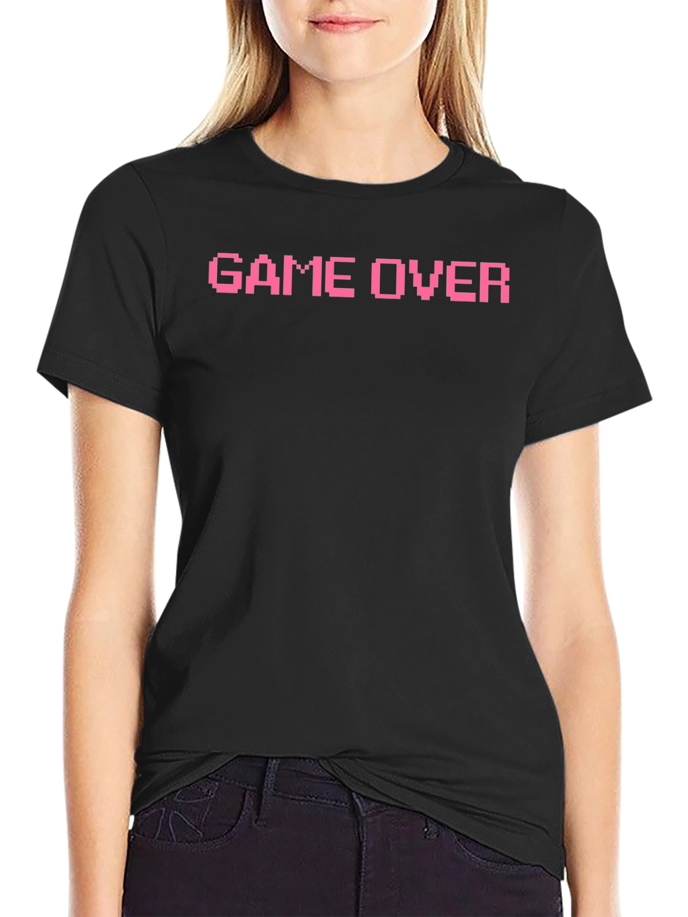 Game Over T-Shirt - Retro Pixel Style Tee