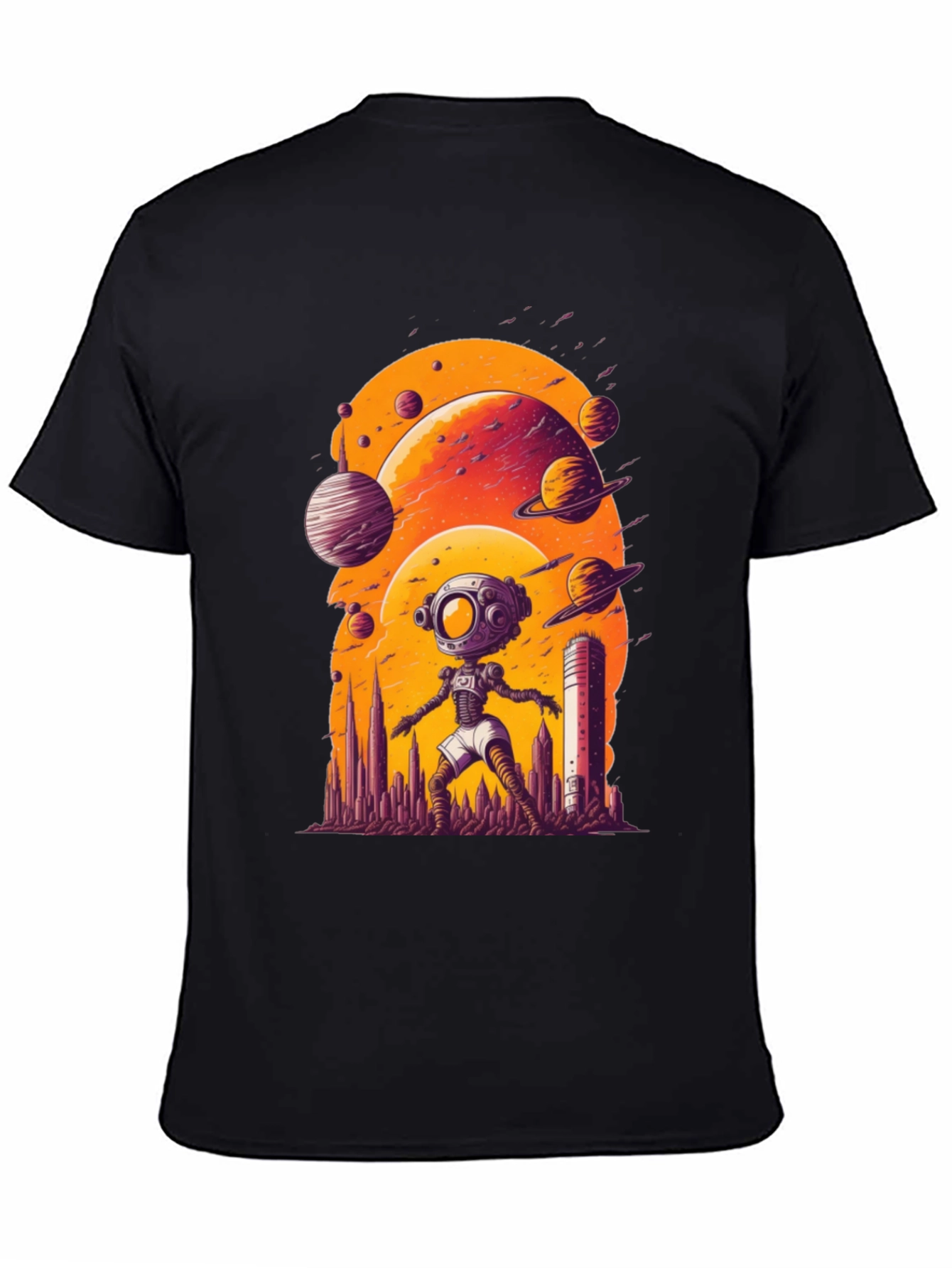 Sci-Fi Planet T-Shirt