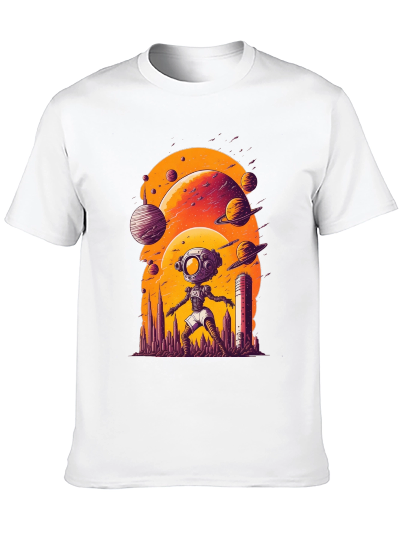 Sci-Fi Planet T-Shirt