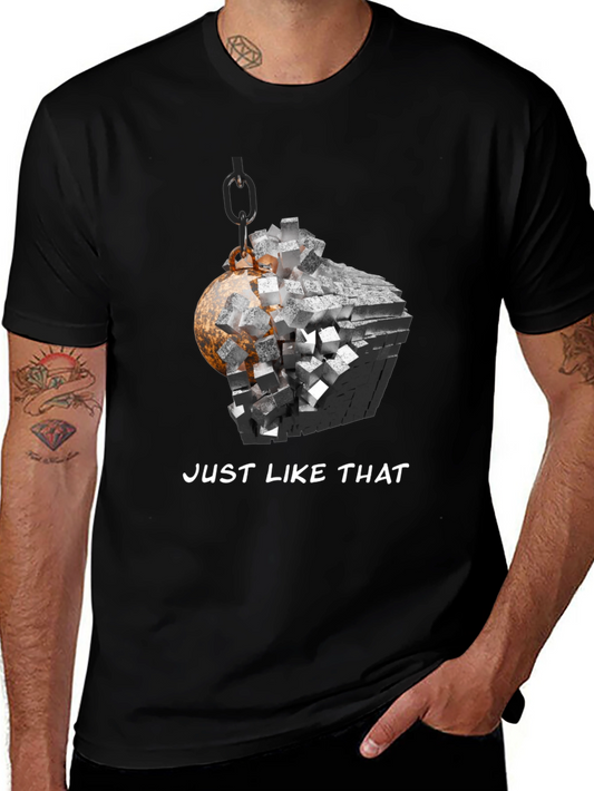 Demolition Ball Graphic Tee - Just Like That T-Shirt