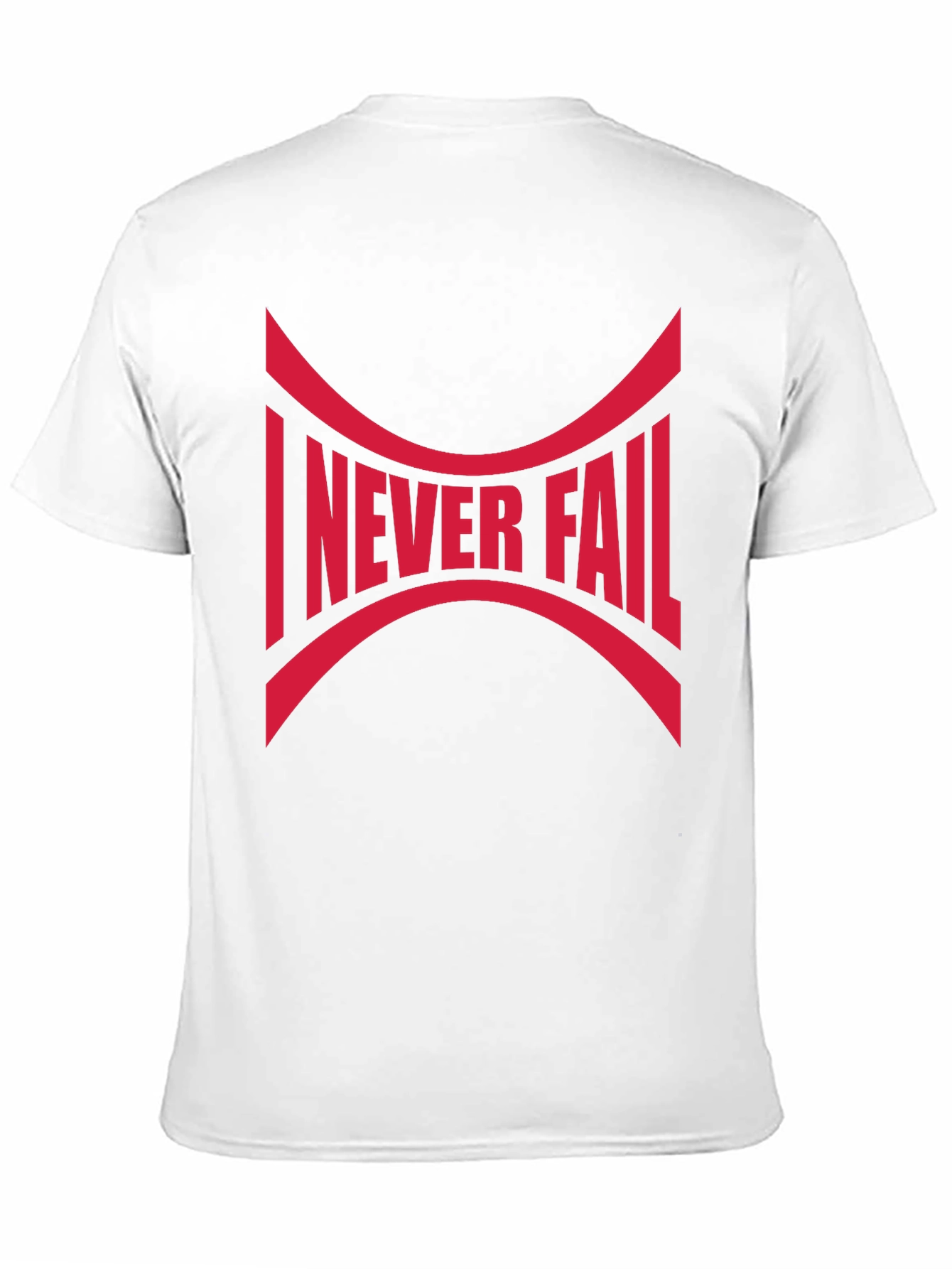 I Never Fail Graphic Tee - Bold Statement Shirt