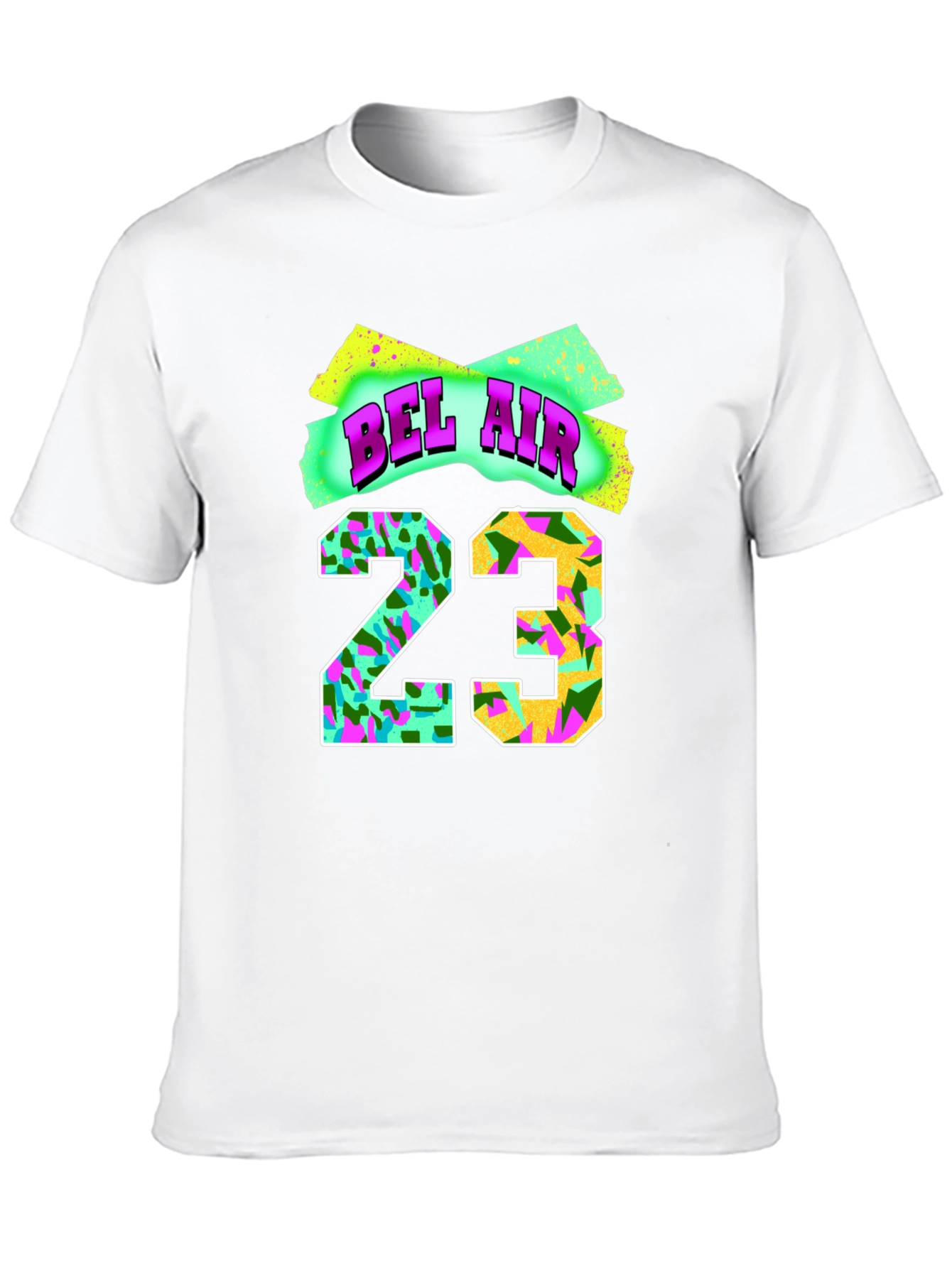 Bel-Air 23 Graphic Print Black T-Shirt