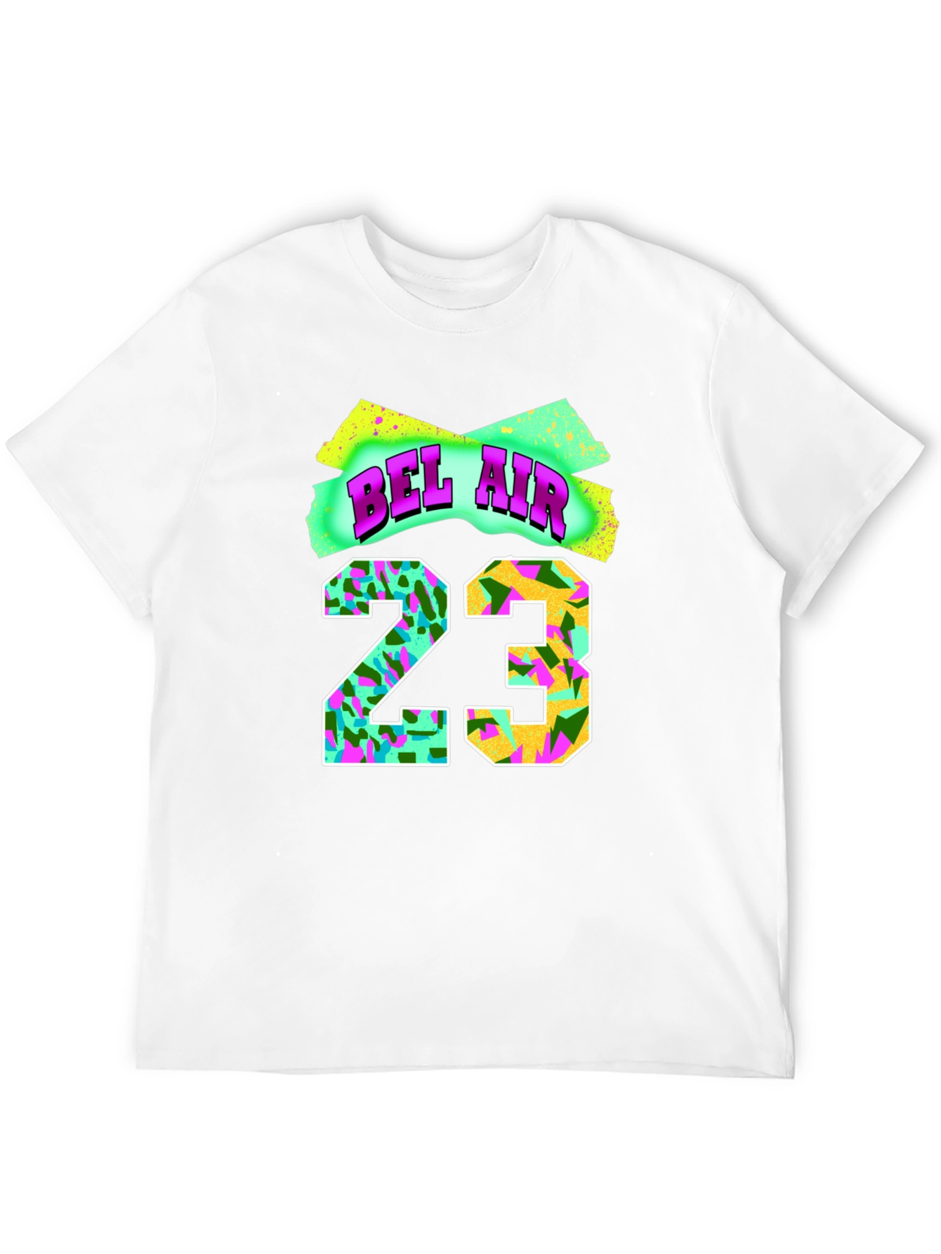 Bel-Air 23 Graphic Print Black T-Shirt