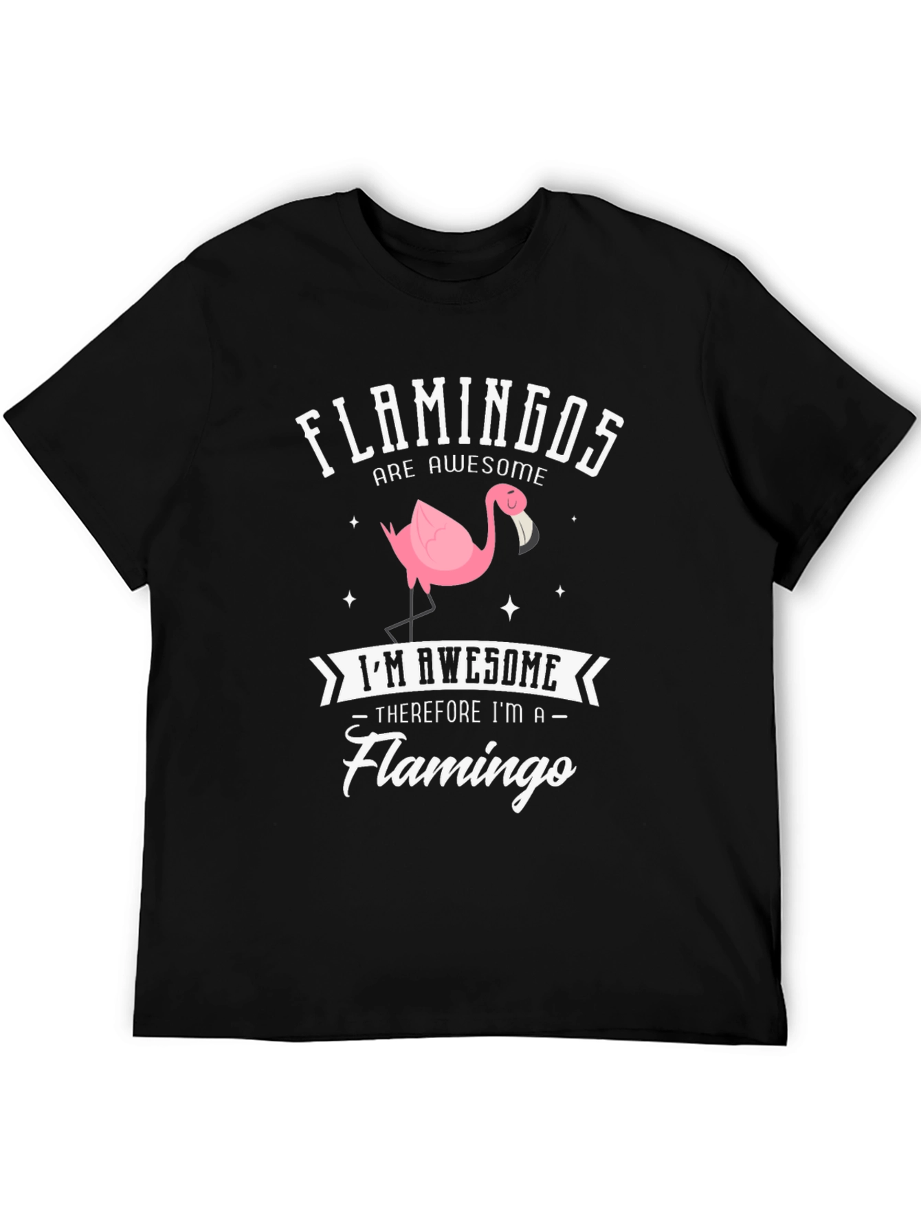 Funny Flamingo T-Shirt - Flamingos Are Awesome!