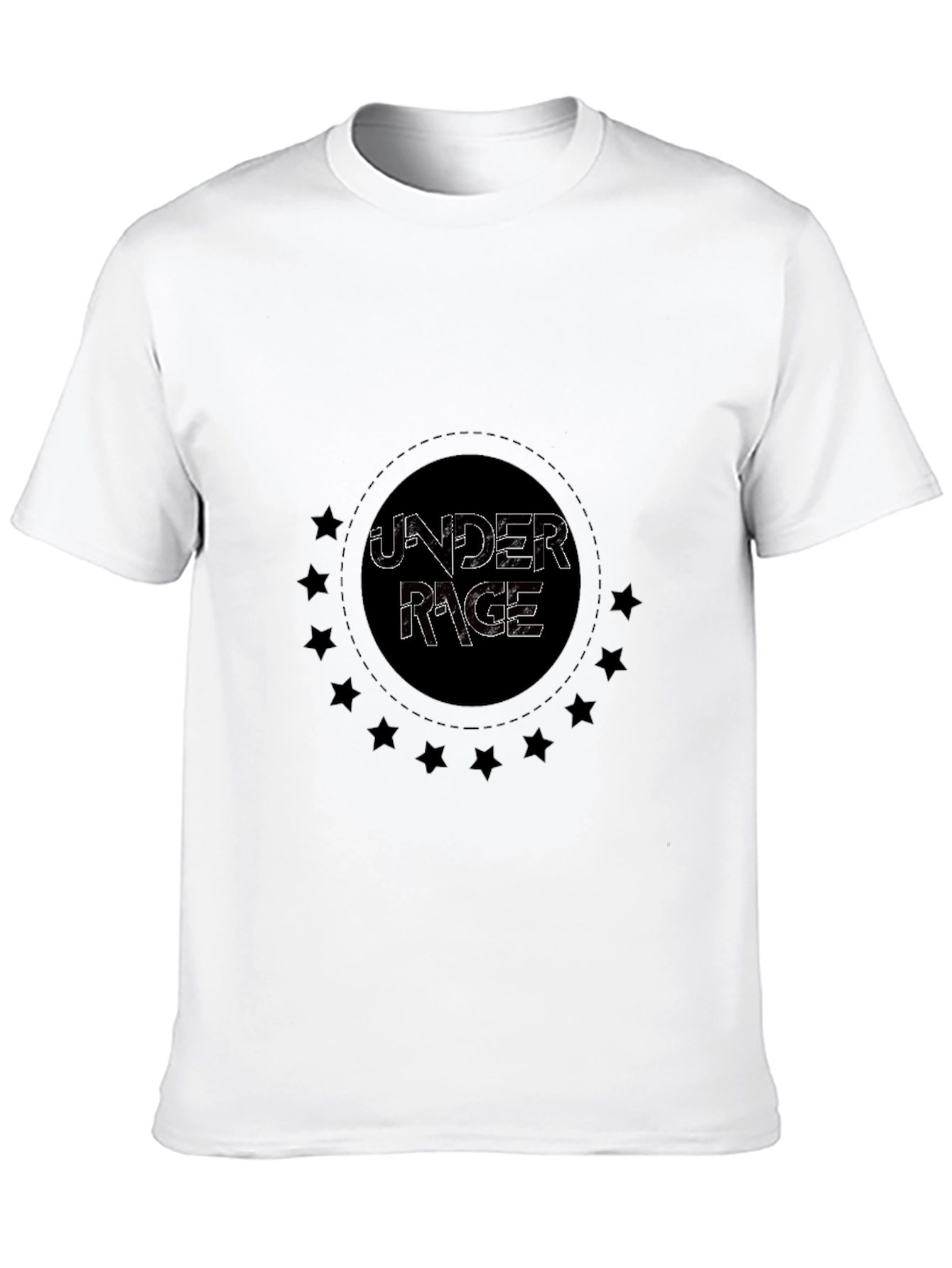 Under Rage Graphic Black T-Shirt