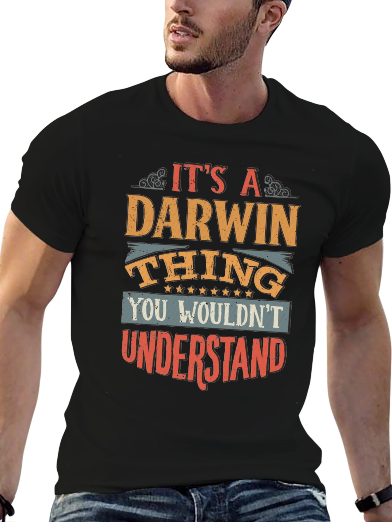 Its a Darwin Thing T-Shirt Funny Name Gift