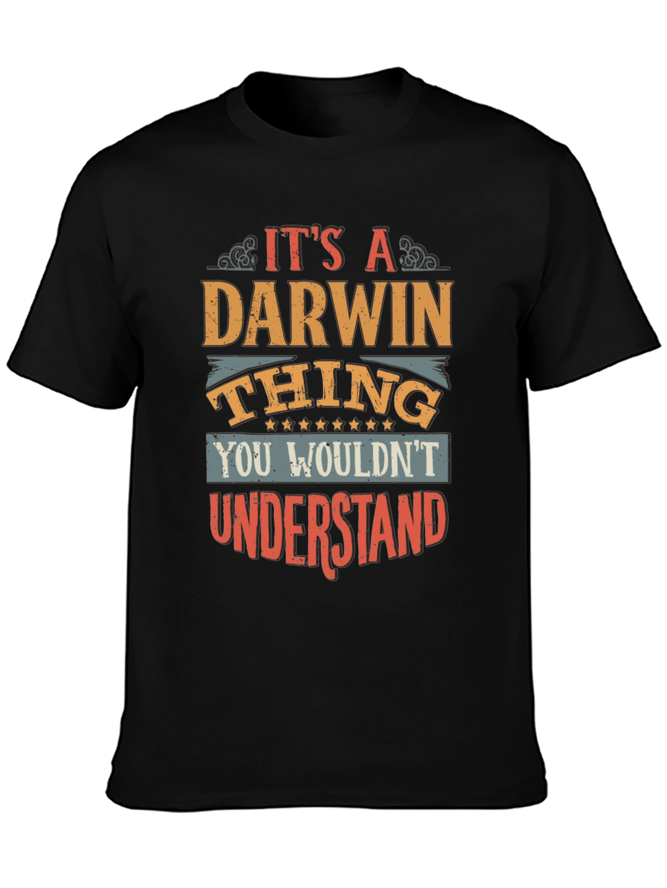 Its a Darwin Thing T-Shirt Funny Name Gift