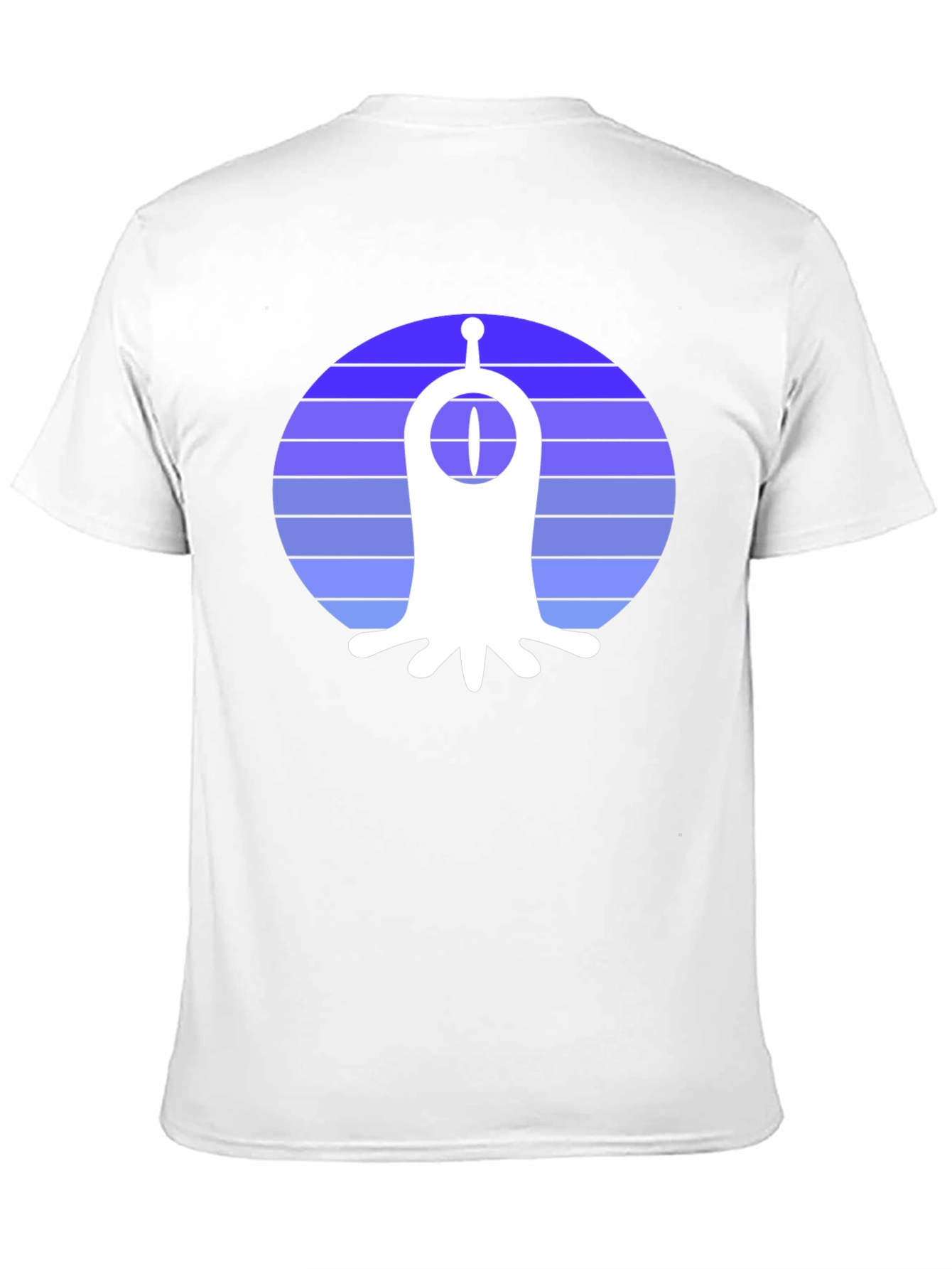 Retro Alien Graphic T-Shirt - Black