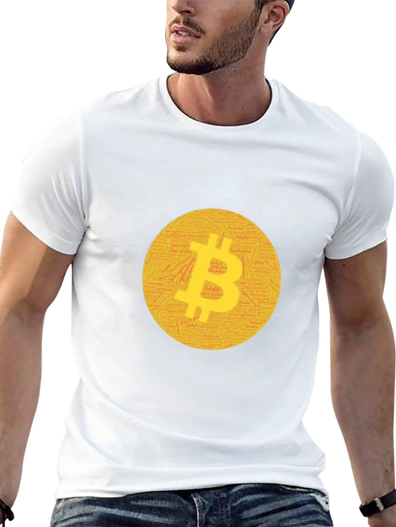 Bitcoin Crypto T-Shirt Black Tee