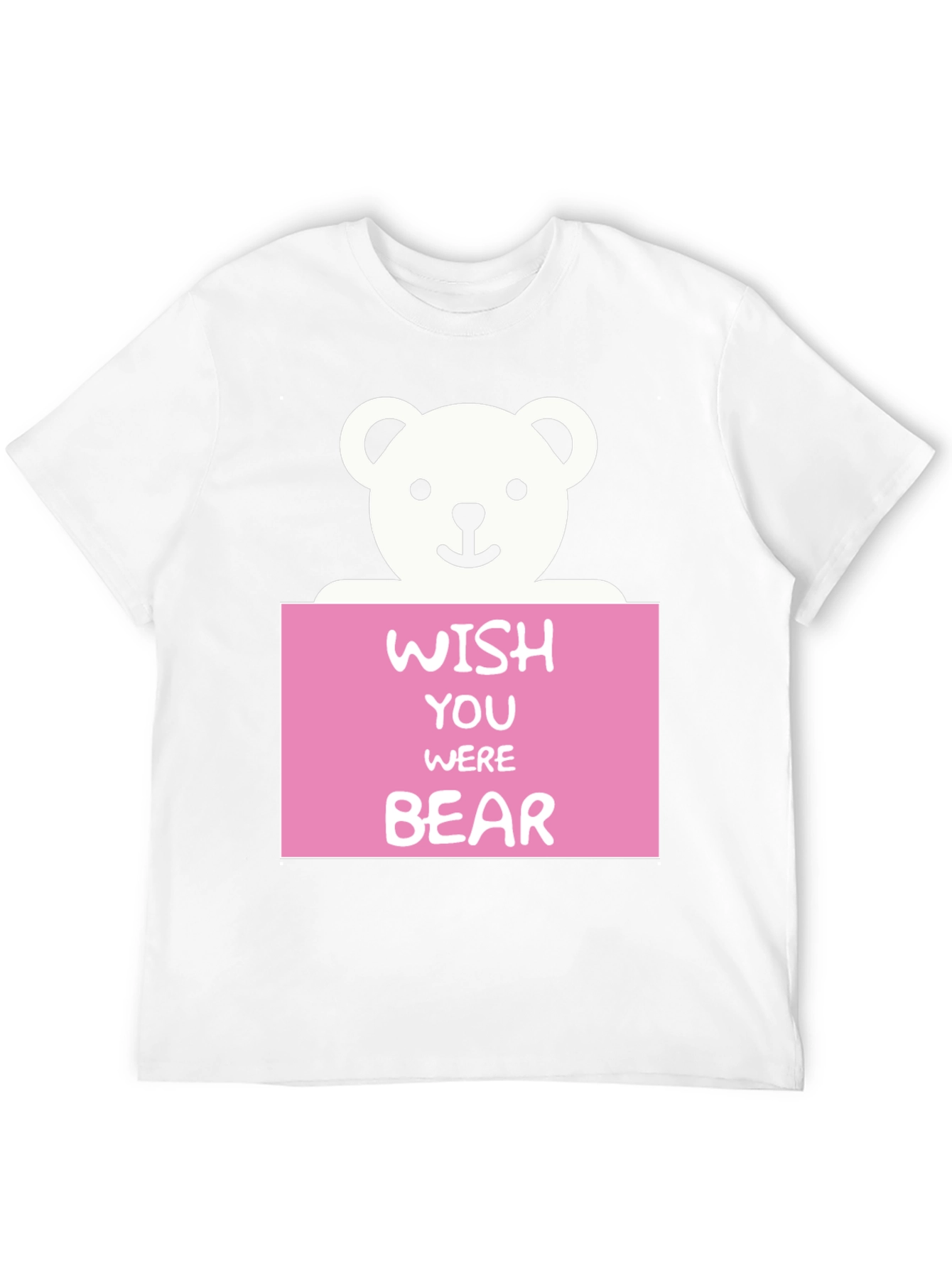 Wish You Were Bear T-Shirt - Cute Graphic Tee