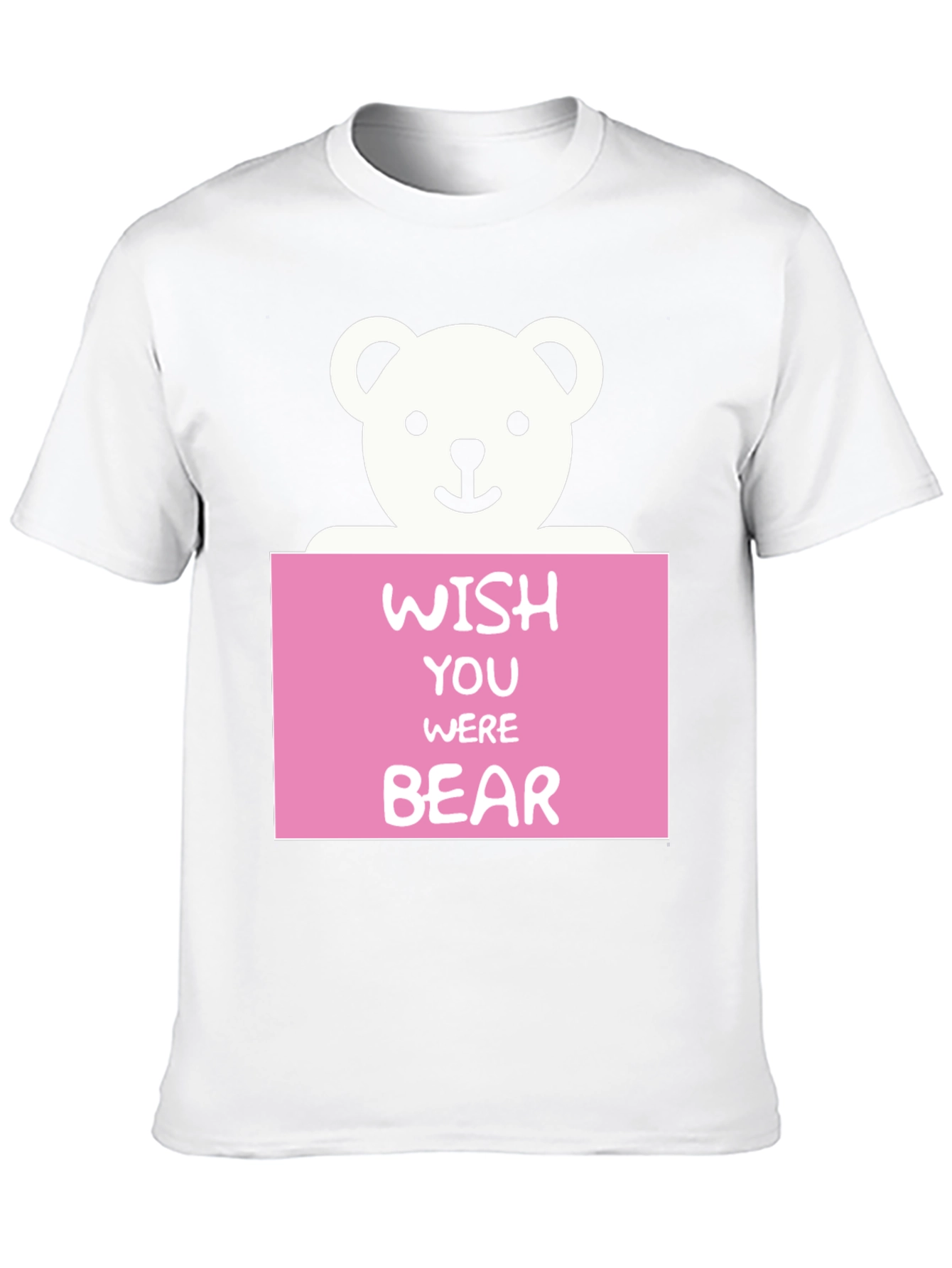 Wish You Were Bear T-Shirt - Cute Graphic Tee