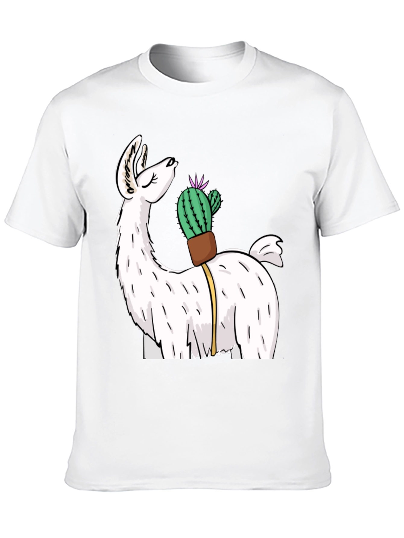 Llama Cactus Graphic Tee