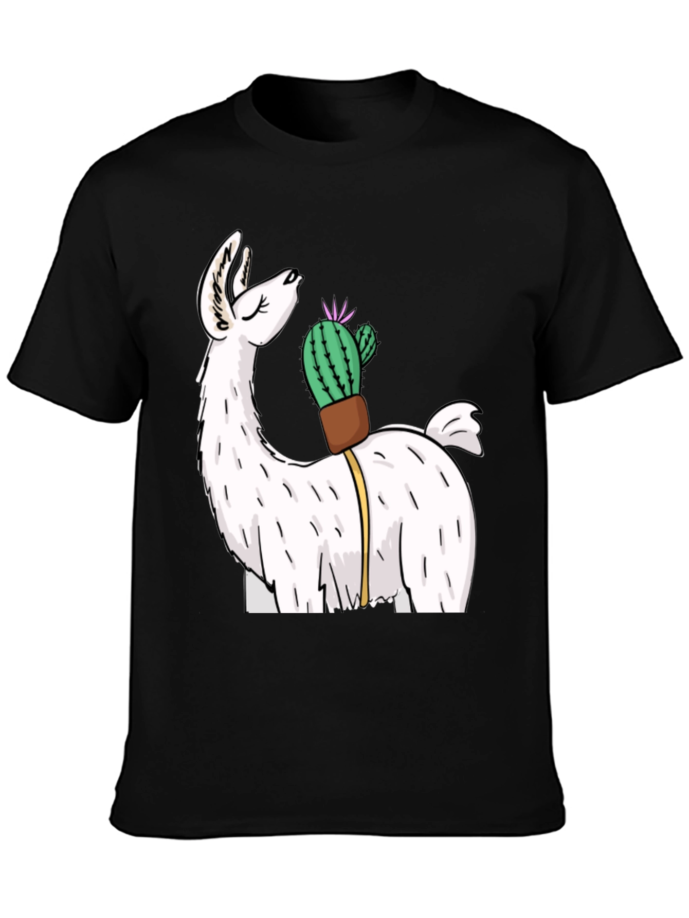 Llama Cactus Graphic Tee