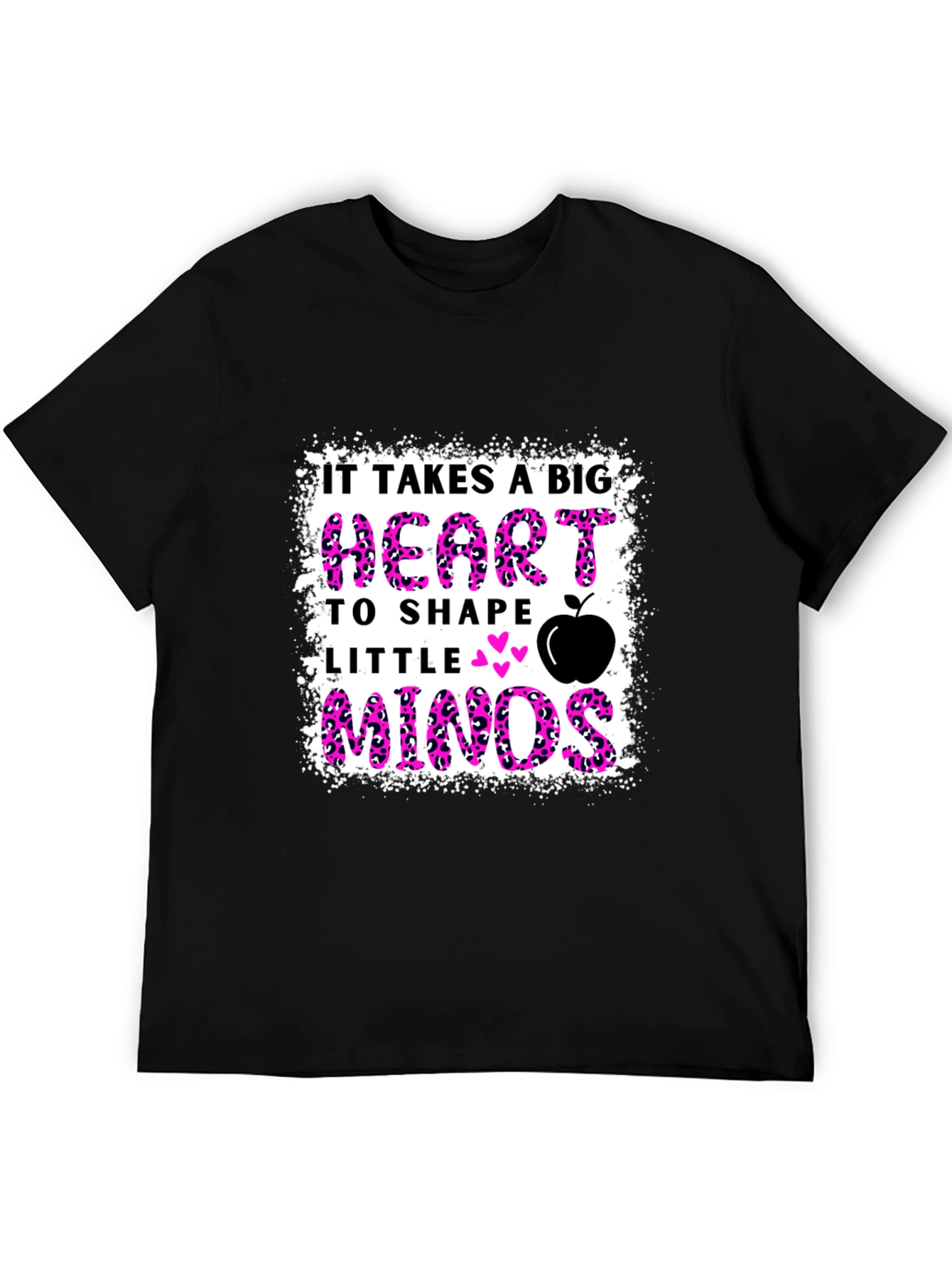 It Takes a Big Heart Teacher Graphic Tee
