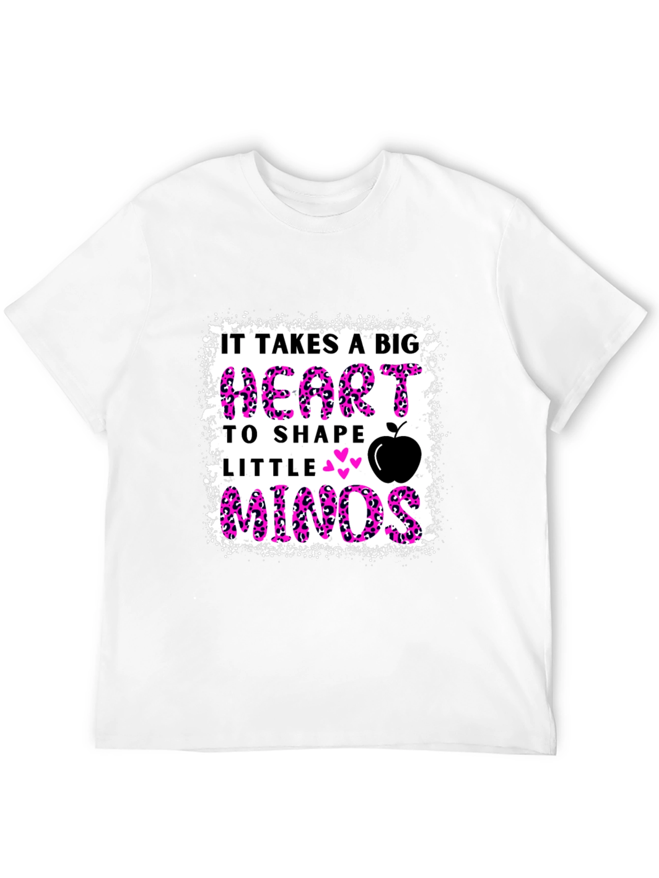 It Takes a Big Heart Teacher Graphic Tee