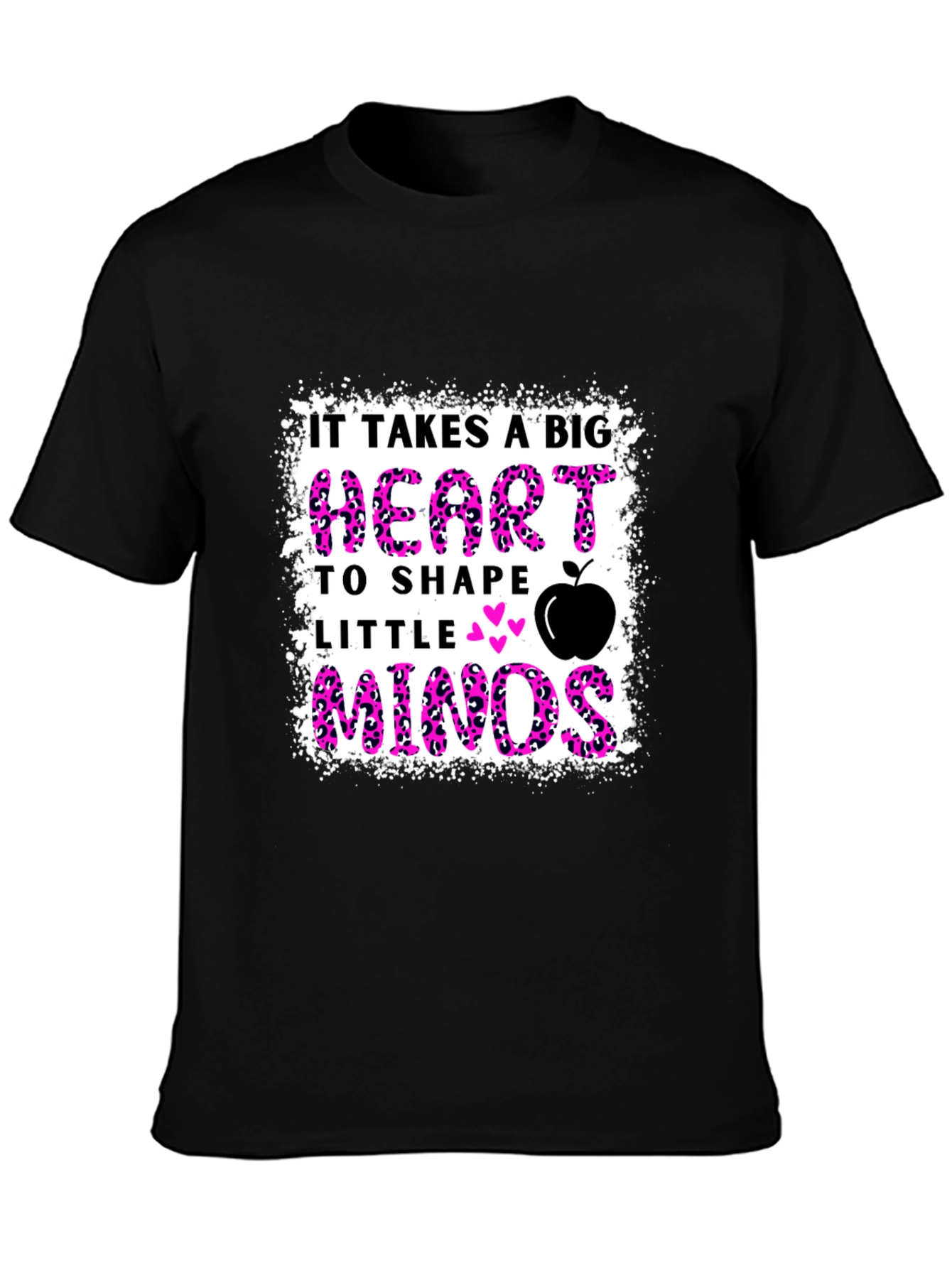 It Takes a Big Heart Teacher Graphic Tee