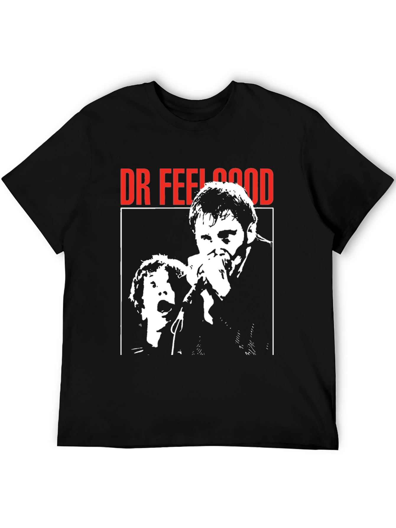 Dr. Feelgood Band T-Shirt - Retro Rock Tee