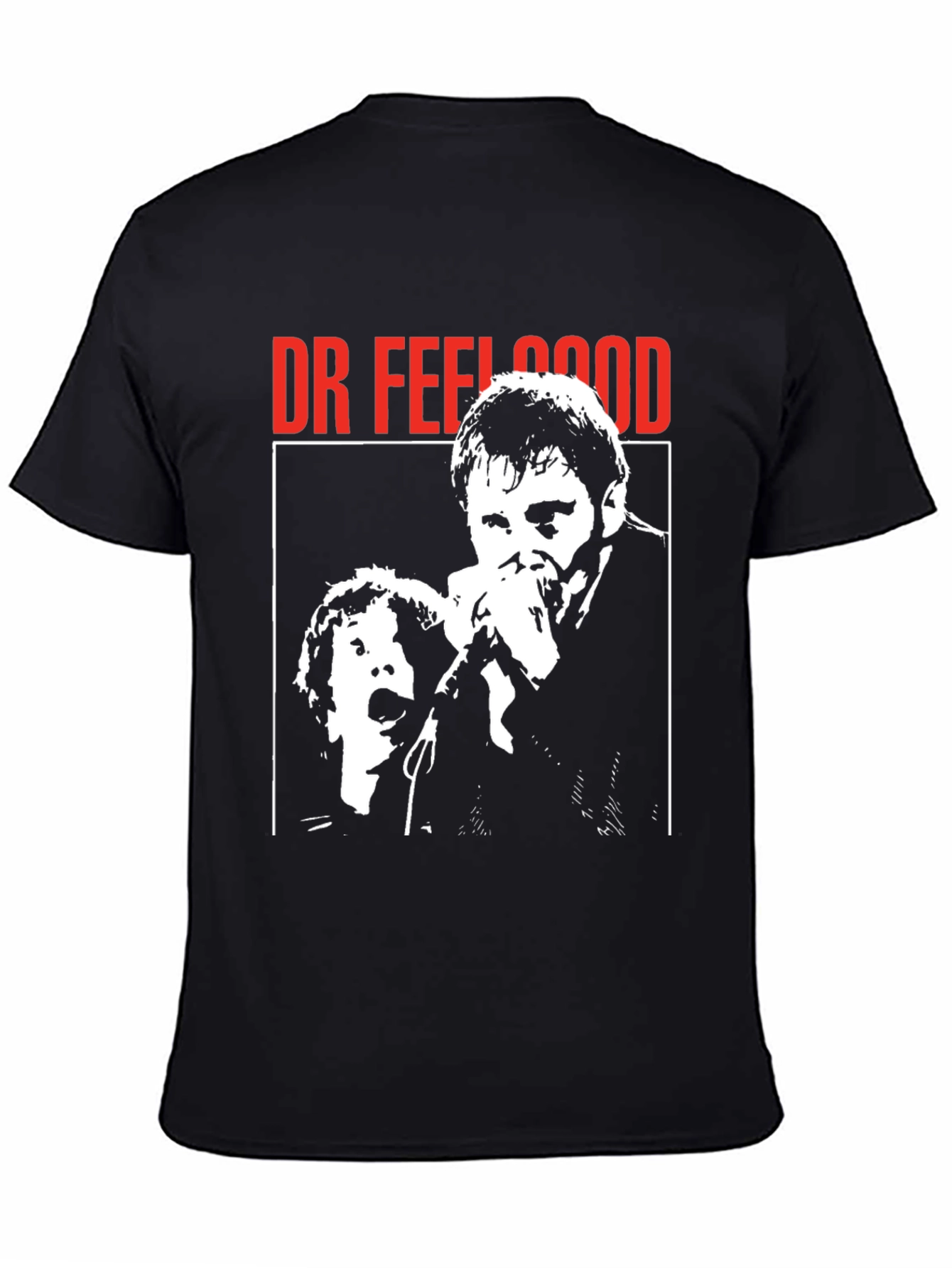 Dr. Feelgood Band T-Shirt - Retro Rock Tee