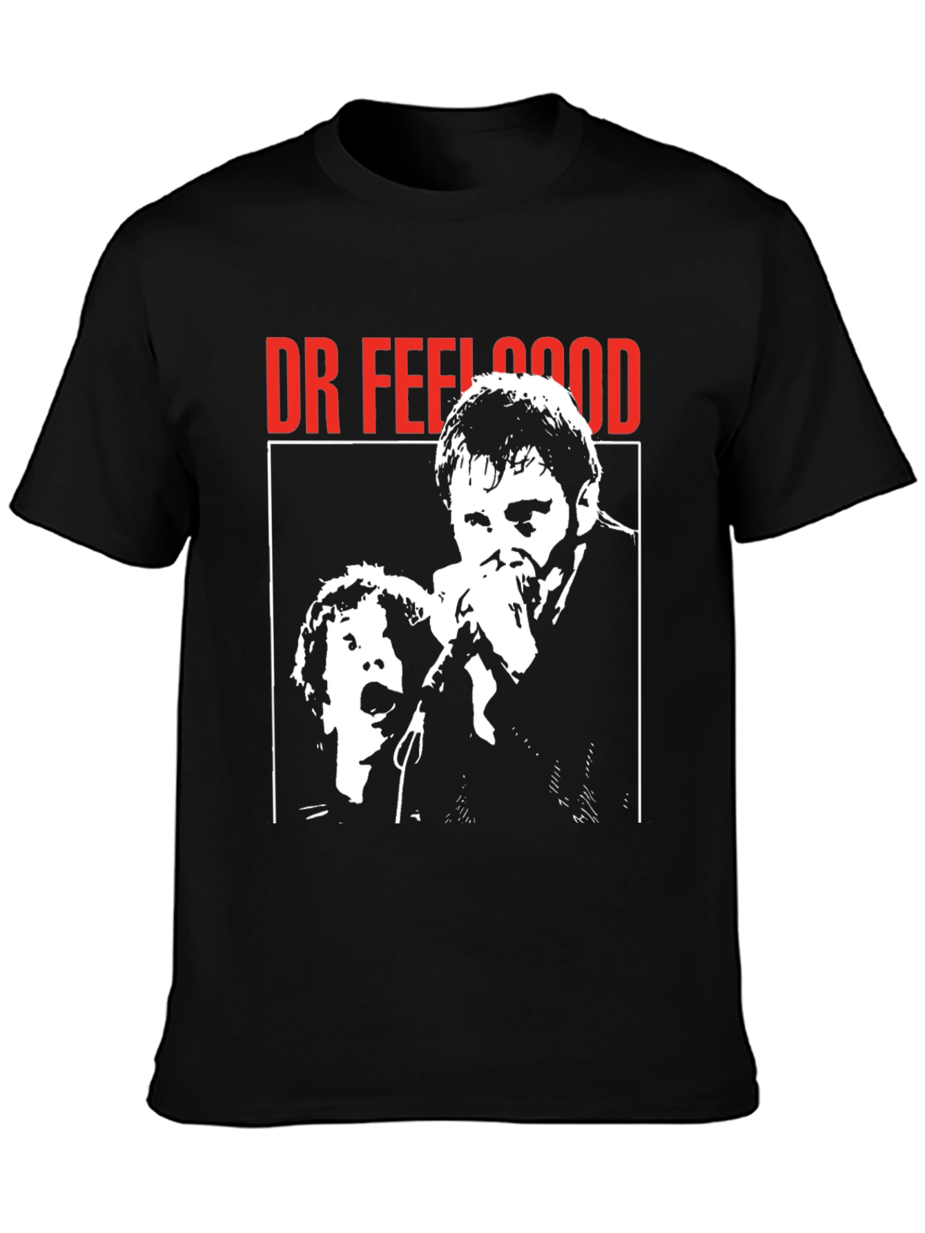 Dr. Feelgood Band T-Shirt - Retro Rock Tee