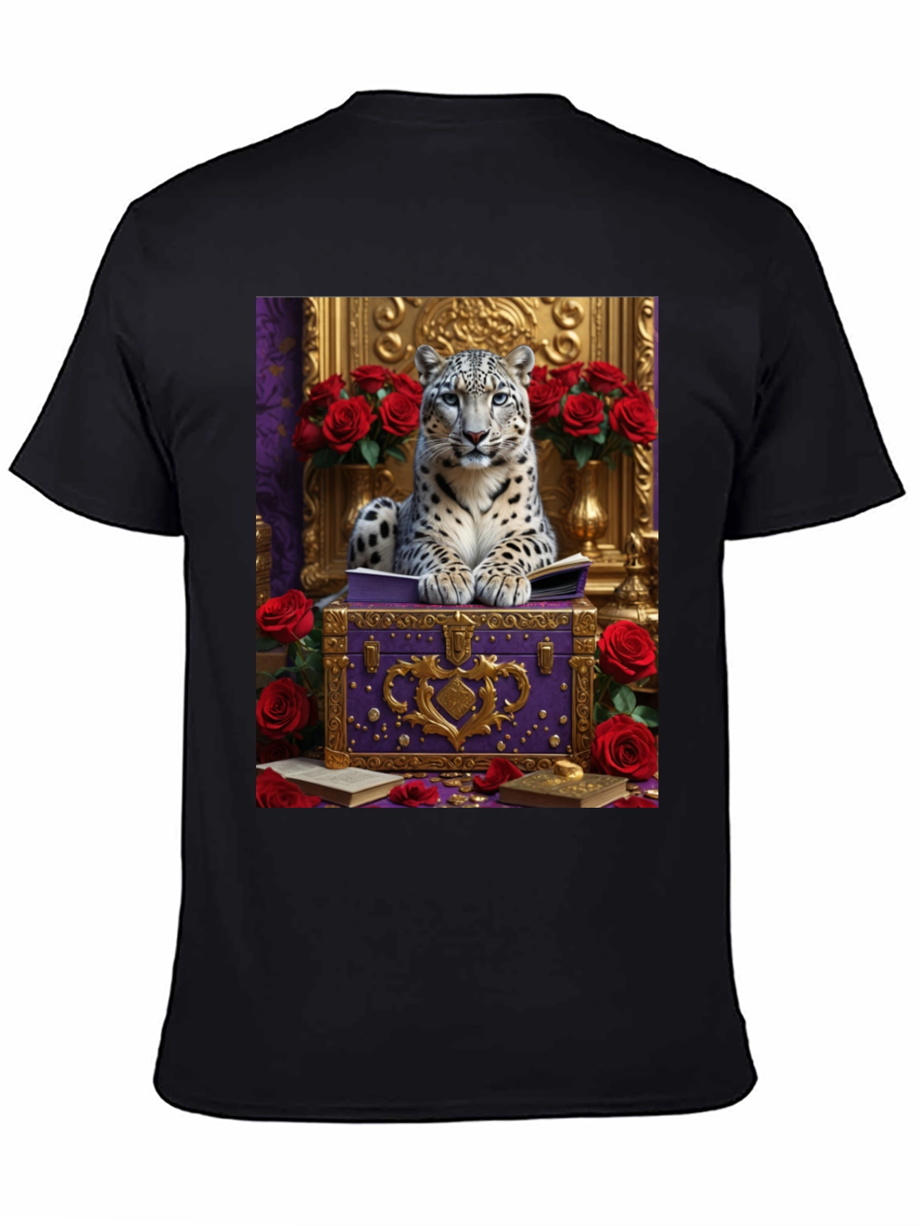 Royal Snow Leopard T-Shirt