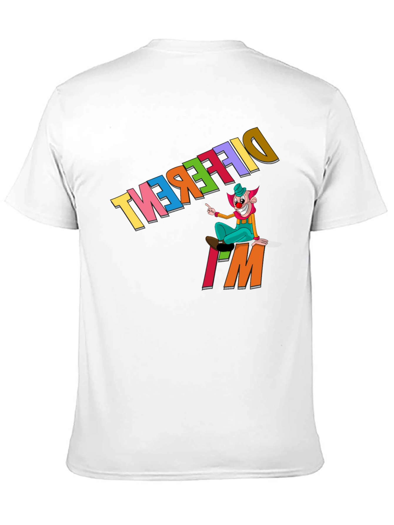 Im Different Clown Graphic Tee