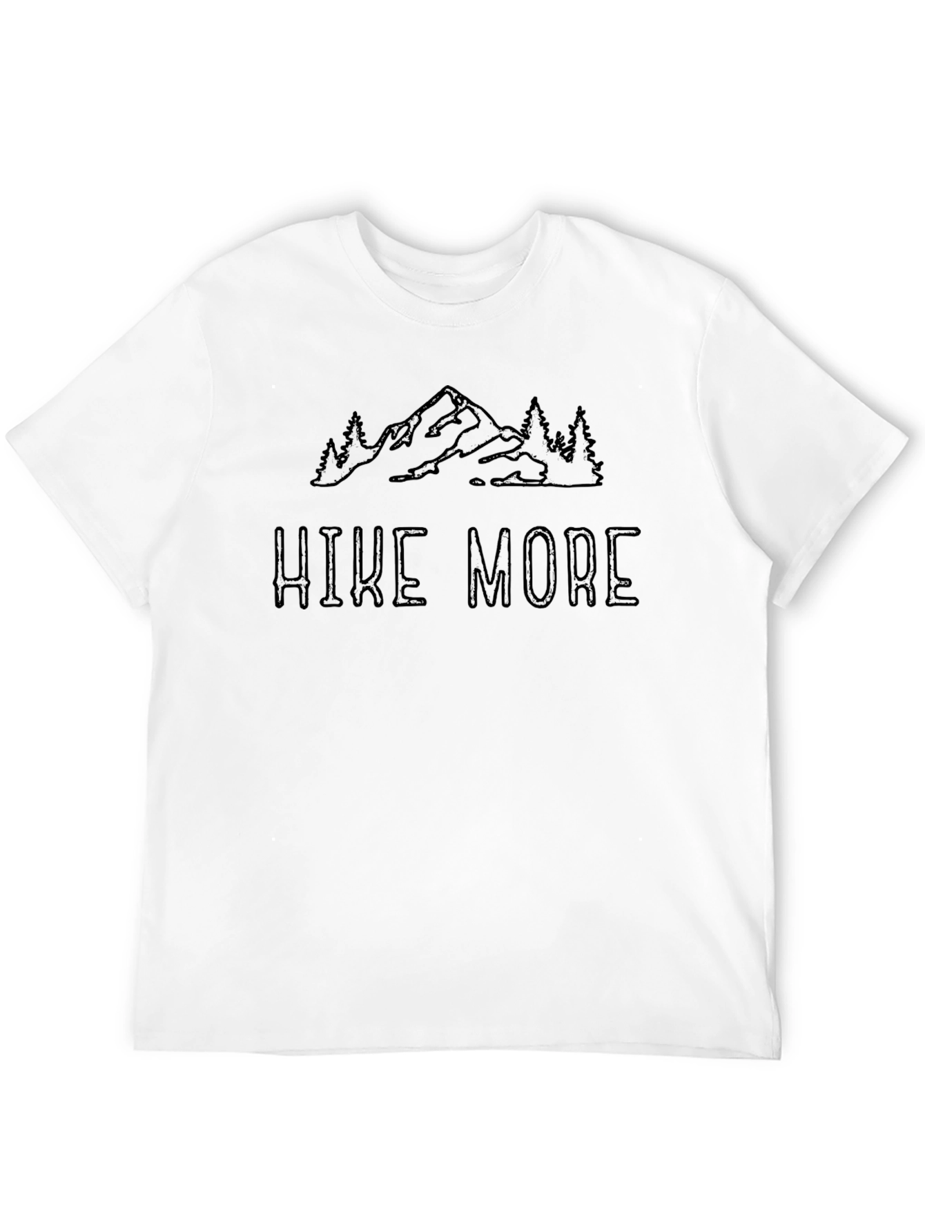 Hike More Graphic Tee - Mountain Adventure T-Shirt