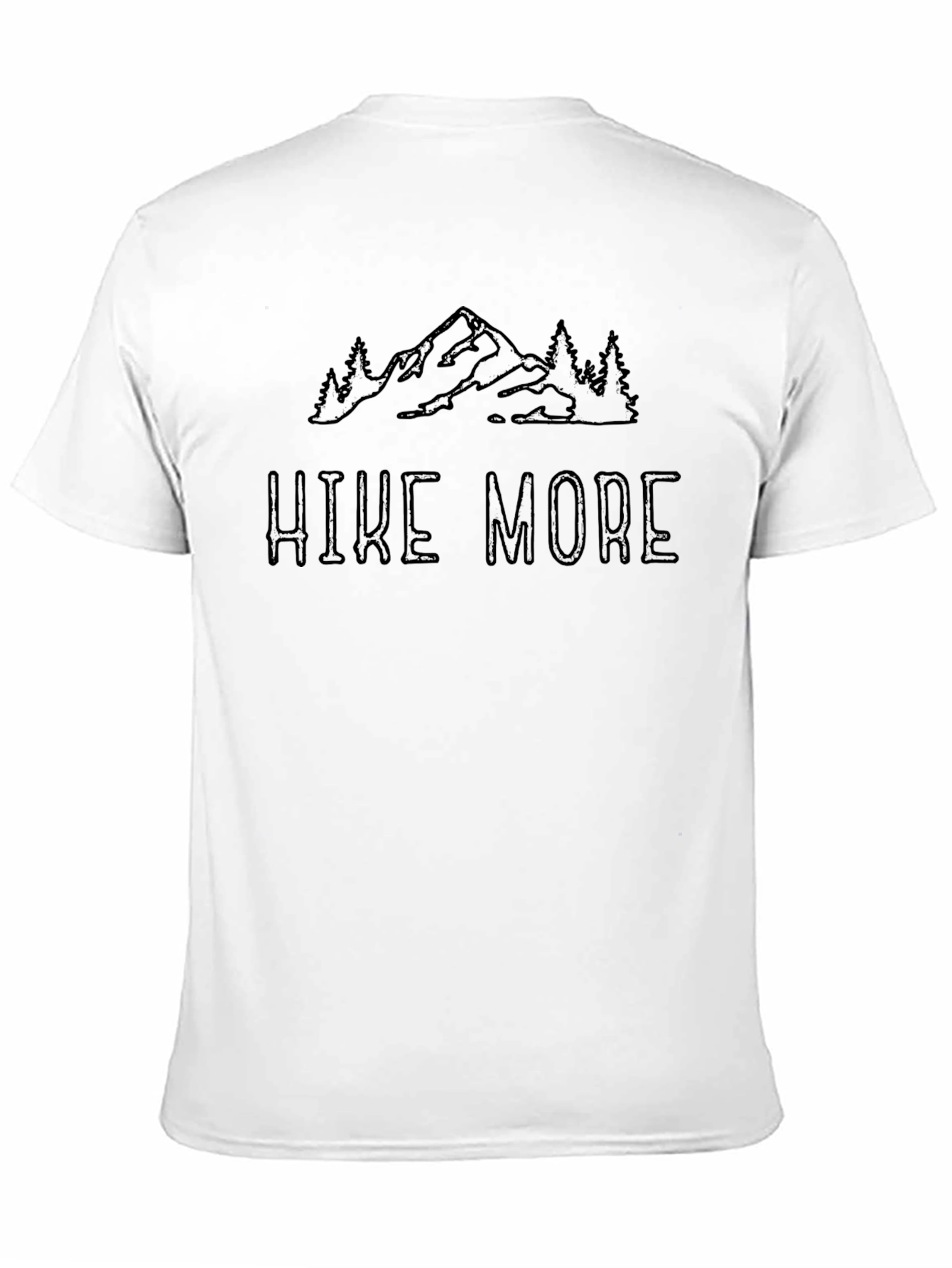 Hike More Graphic Tee - Mountain Adventure T-Shirt