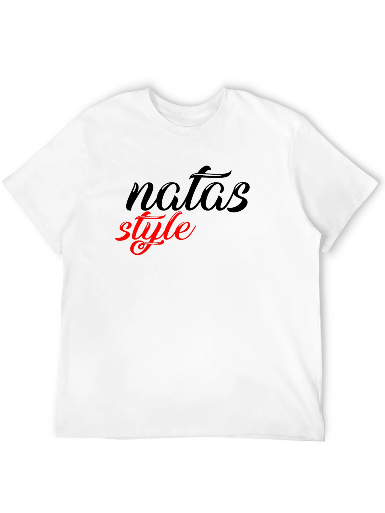 Natas Style Black T-Shirt Casual Fashion