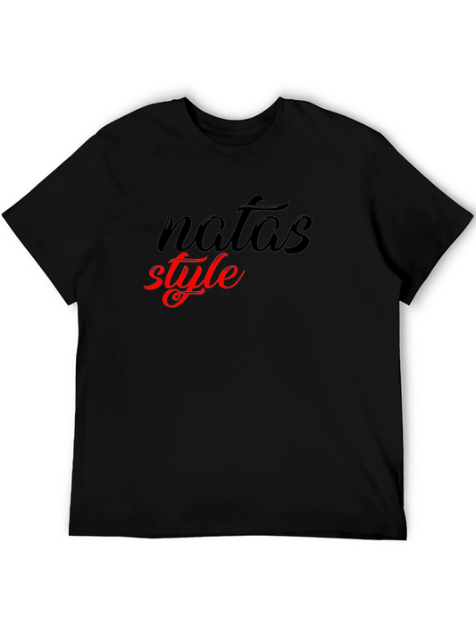 Natas Style Black T-Shirt Casual Fashion