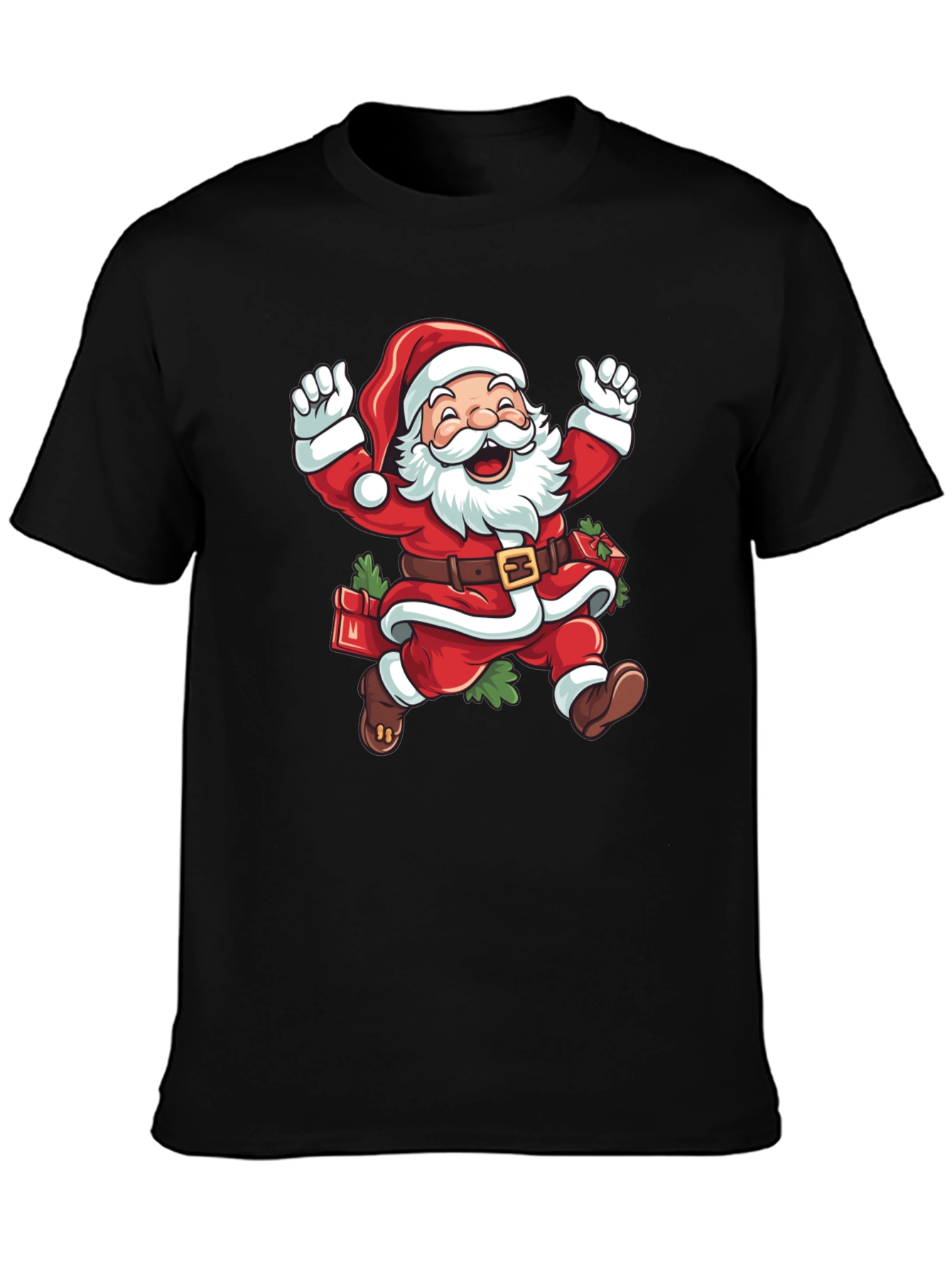 Santa Claus T-Shirt - Christmas Holiday Cheer