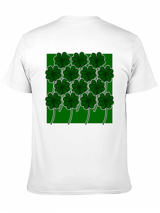 St Patricks Day Clover T-Shirt - Good Luck Charm Tee