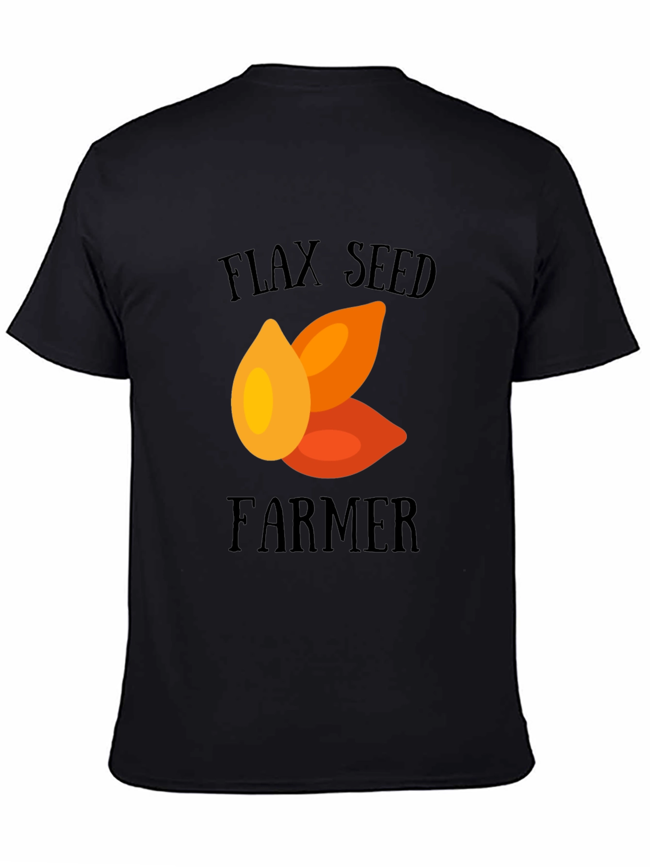 Flax Seed Farmer Graphic Tee - Unique Design