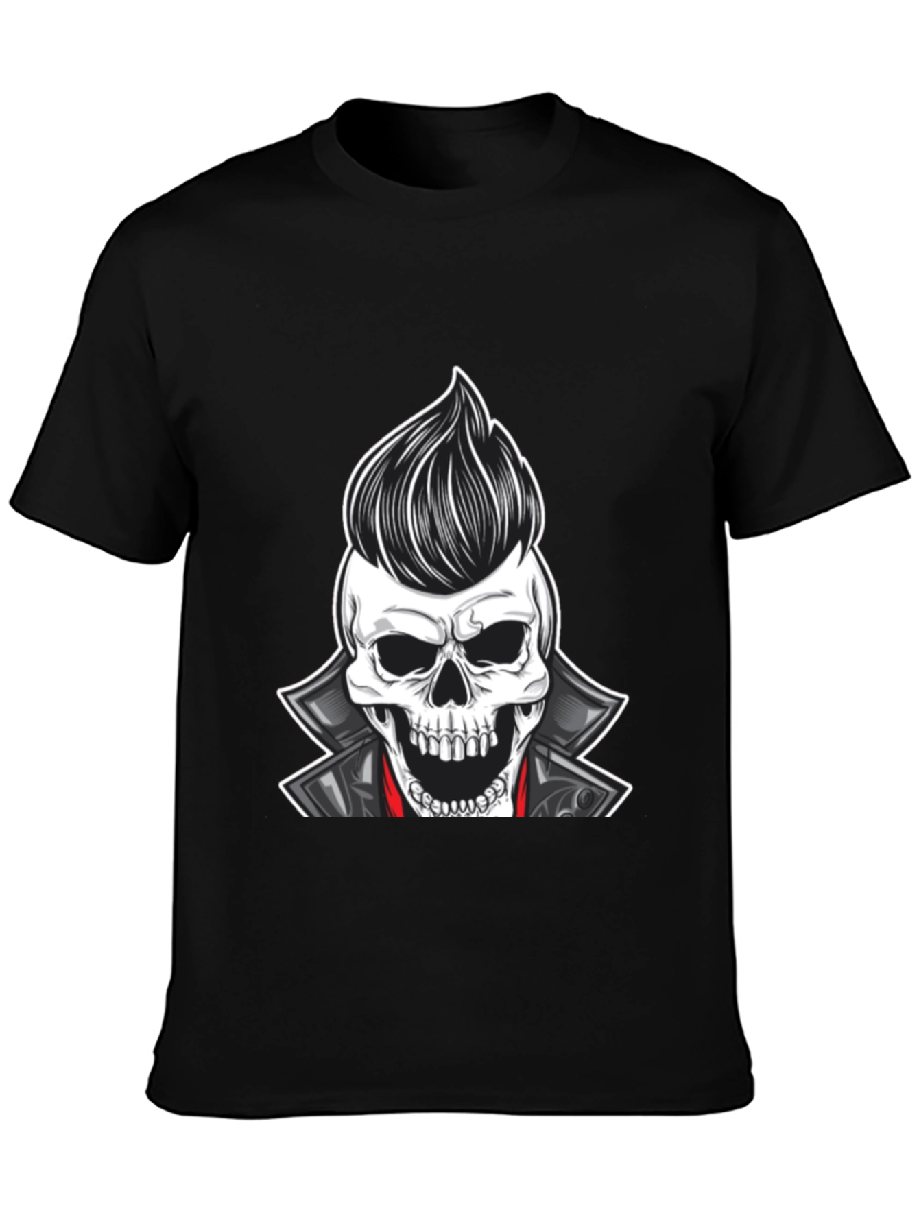 Skull Rocker T-Shirt - Cool & Edgy Design