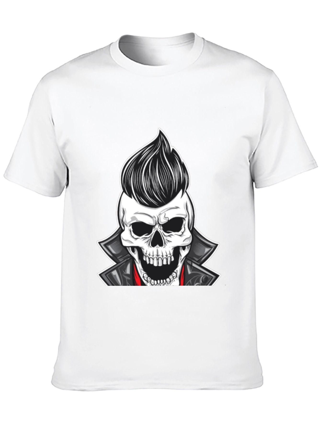 Skull Rocker T-Shirt - Cool & Edgy Design