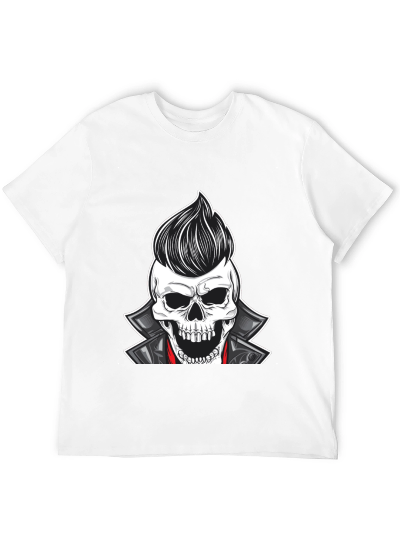Skull Rocker T-Shirt - Cool & Edgy Design