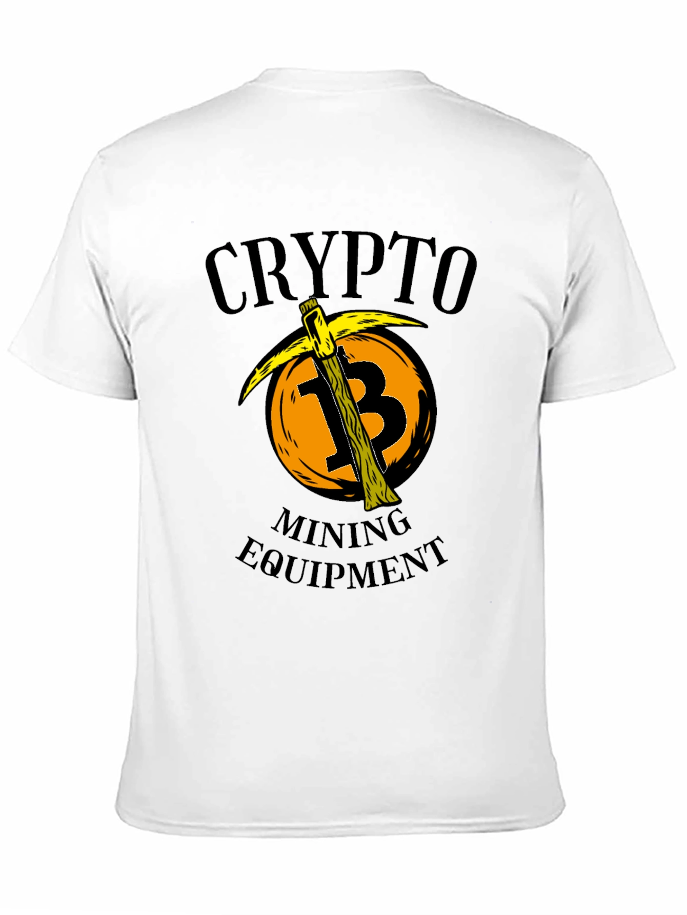 Crypto Mining Equipment Black T-Shirt