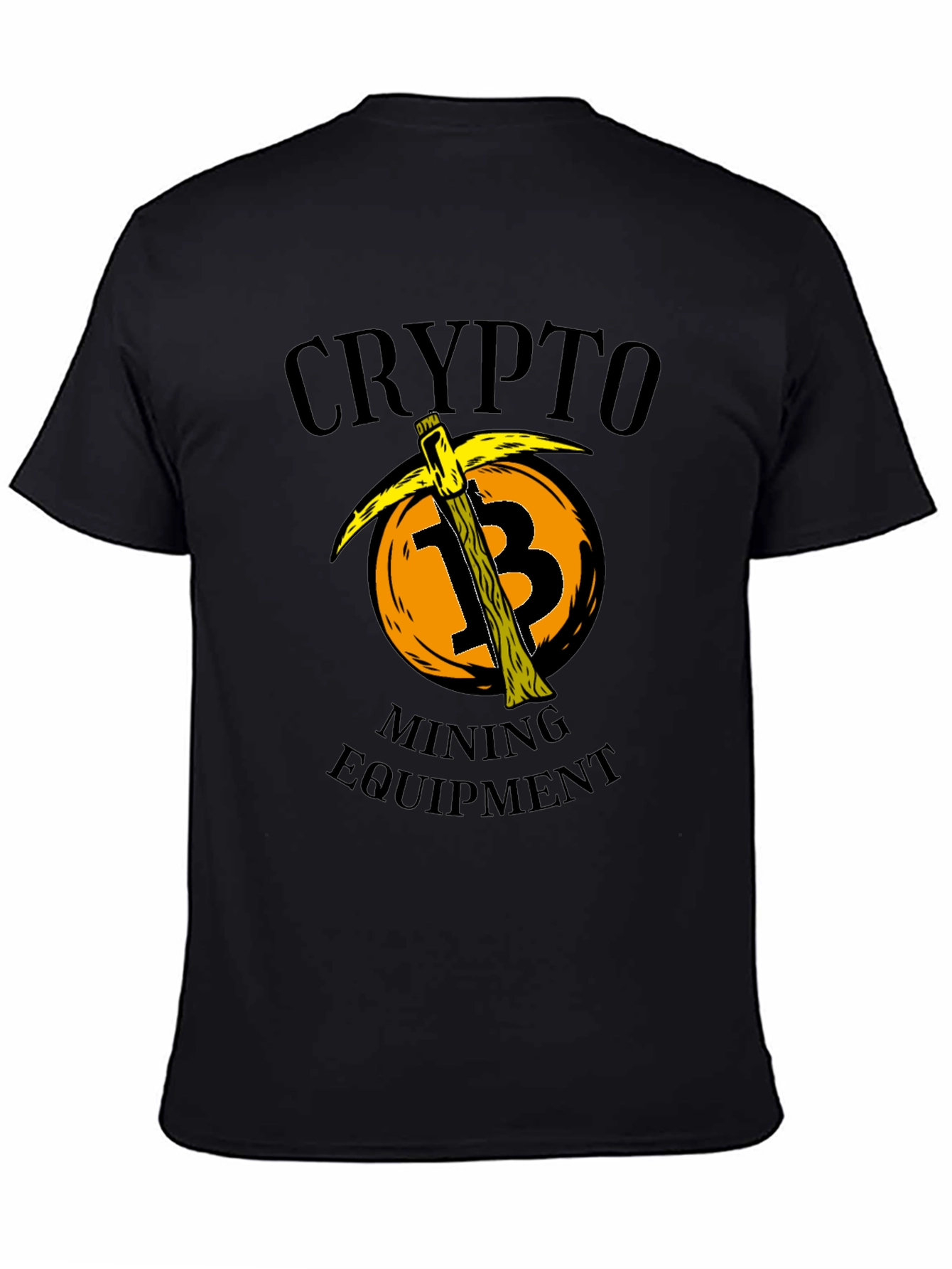 Crypto Mining Equipment Black T-Shirt