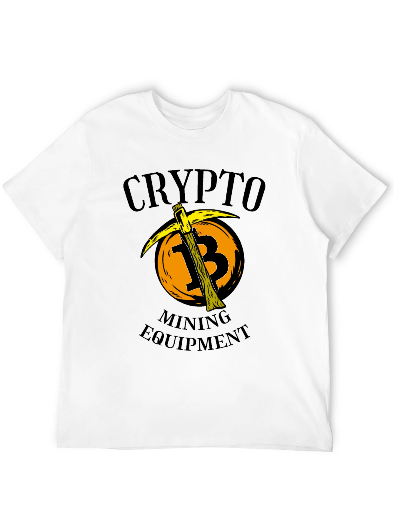 Crypto Mining Equipment Black T-Shirt