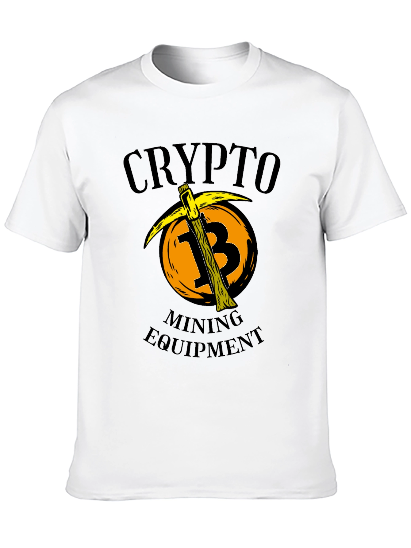 Crypto Mining Equipment Black T-Shirt